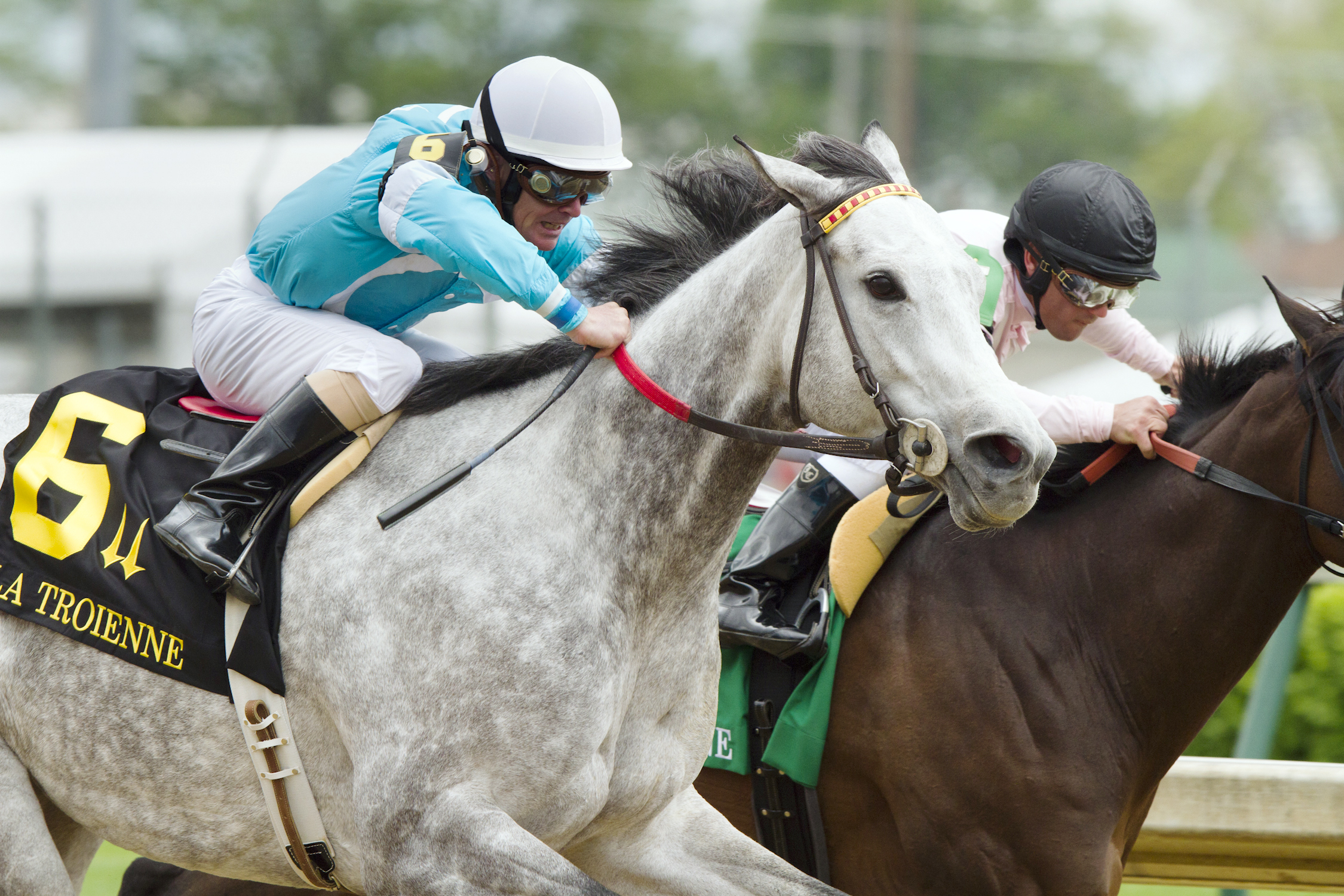 On Fire Baby takes the La Troienne