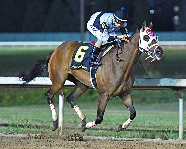One Last Empress wins the 2018 Iowa Stallion Filly Stakes