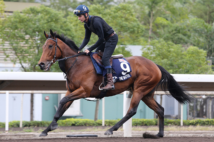 One Master trains at Sha Tin in December 2018