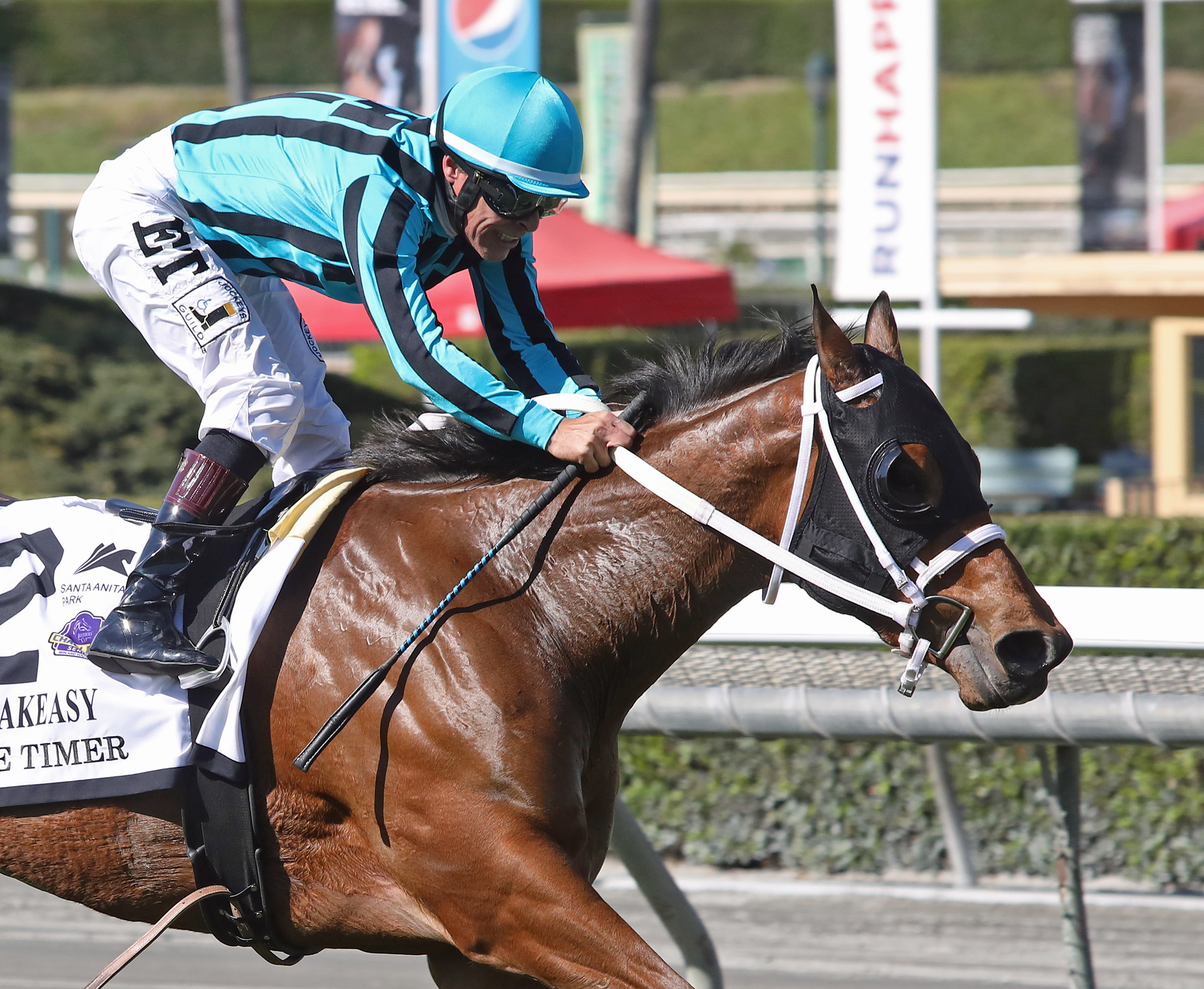One Timer wins the Speakeasy Stakes.10-1-2021