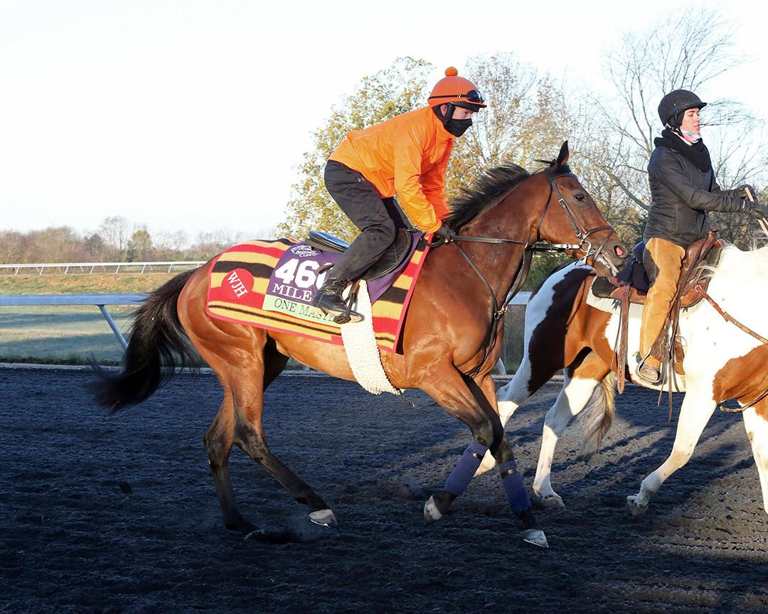 One Master at Keeneland Racecourse on Nov. 2
