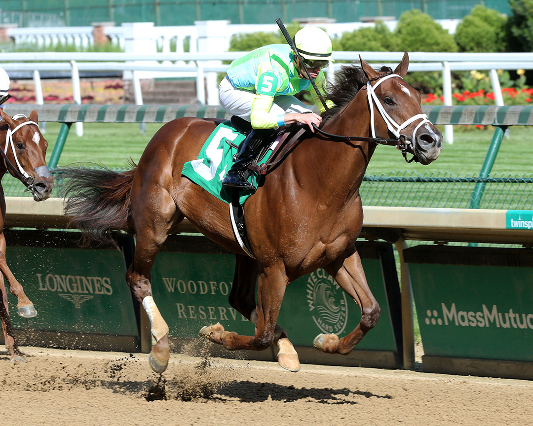 Ontheonesandtwos wins a May 13 maiden at Churchill Downs