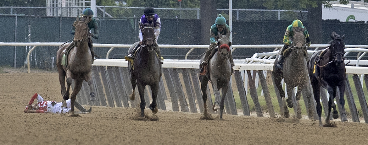 Irad Ortiz Jr. spill