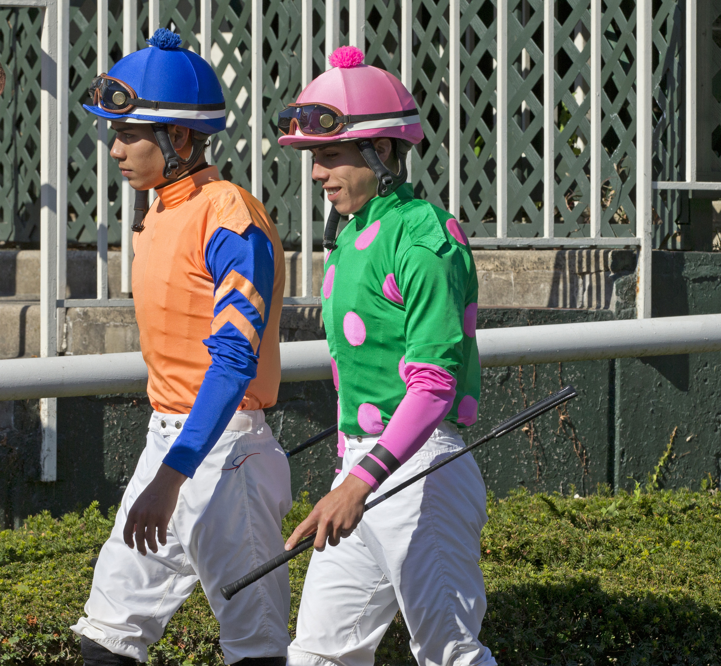 Jose Ortiz and Irad Ortiz Jr.