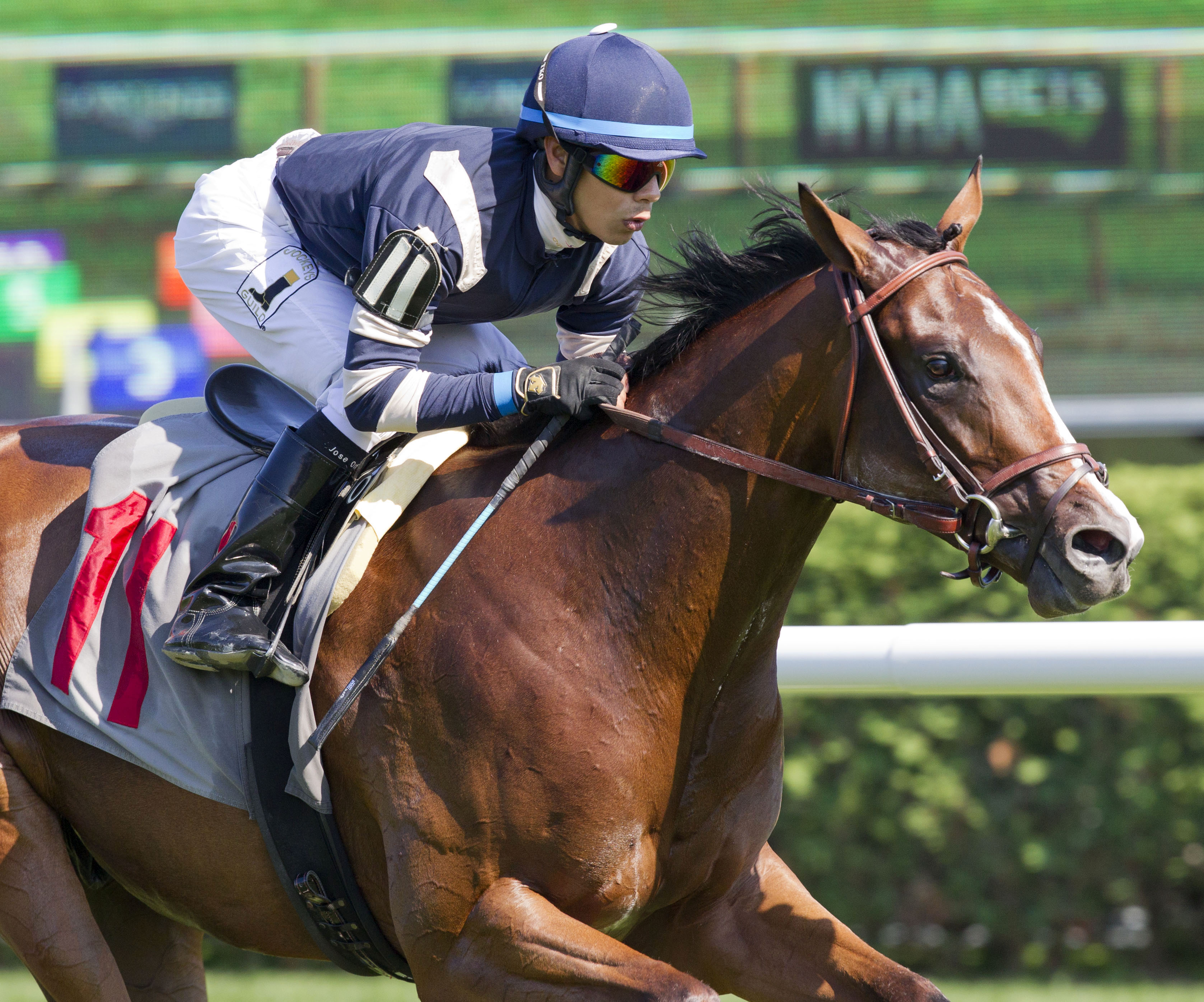 Oscar Performance wins a maiden race