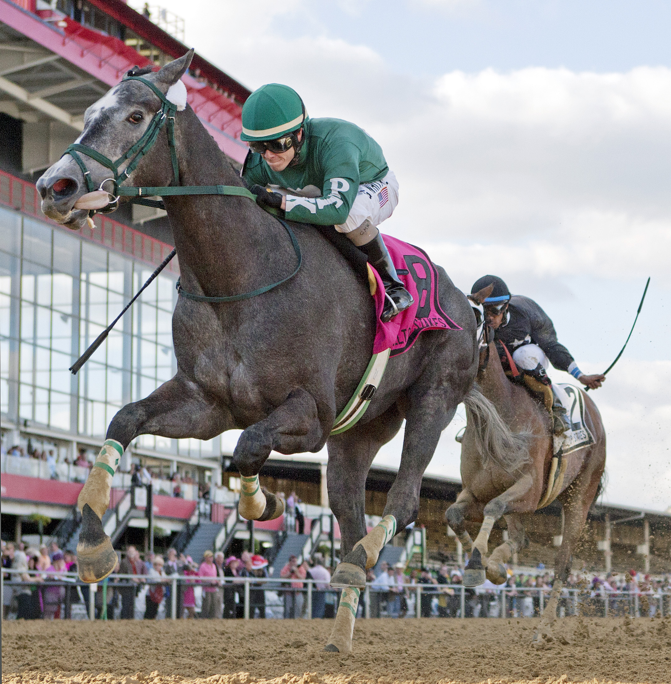 Our Epiphany wins the Hilltop Stakes
