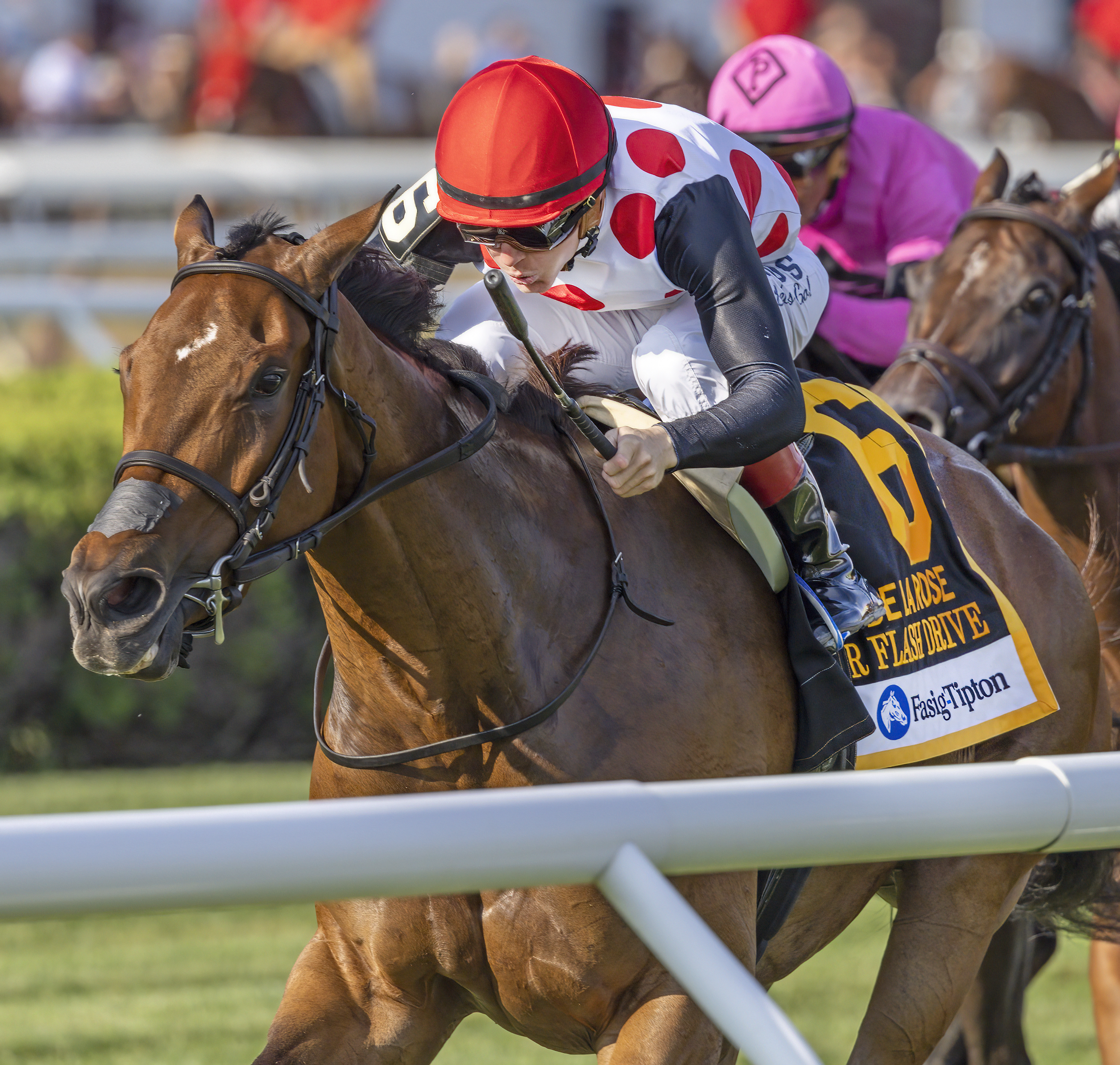 Our Flash Drive wins De La Rose 8-7-2022