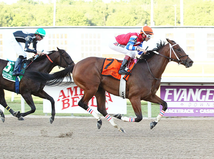 Ours to Run wins the 2019 Louisiana Legends Mademoiselle
