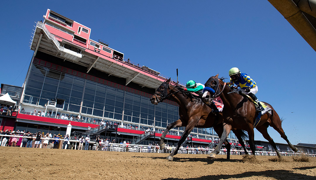 Pimlico racing - The King Cheek wins the Sir Barton