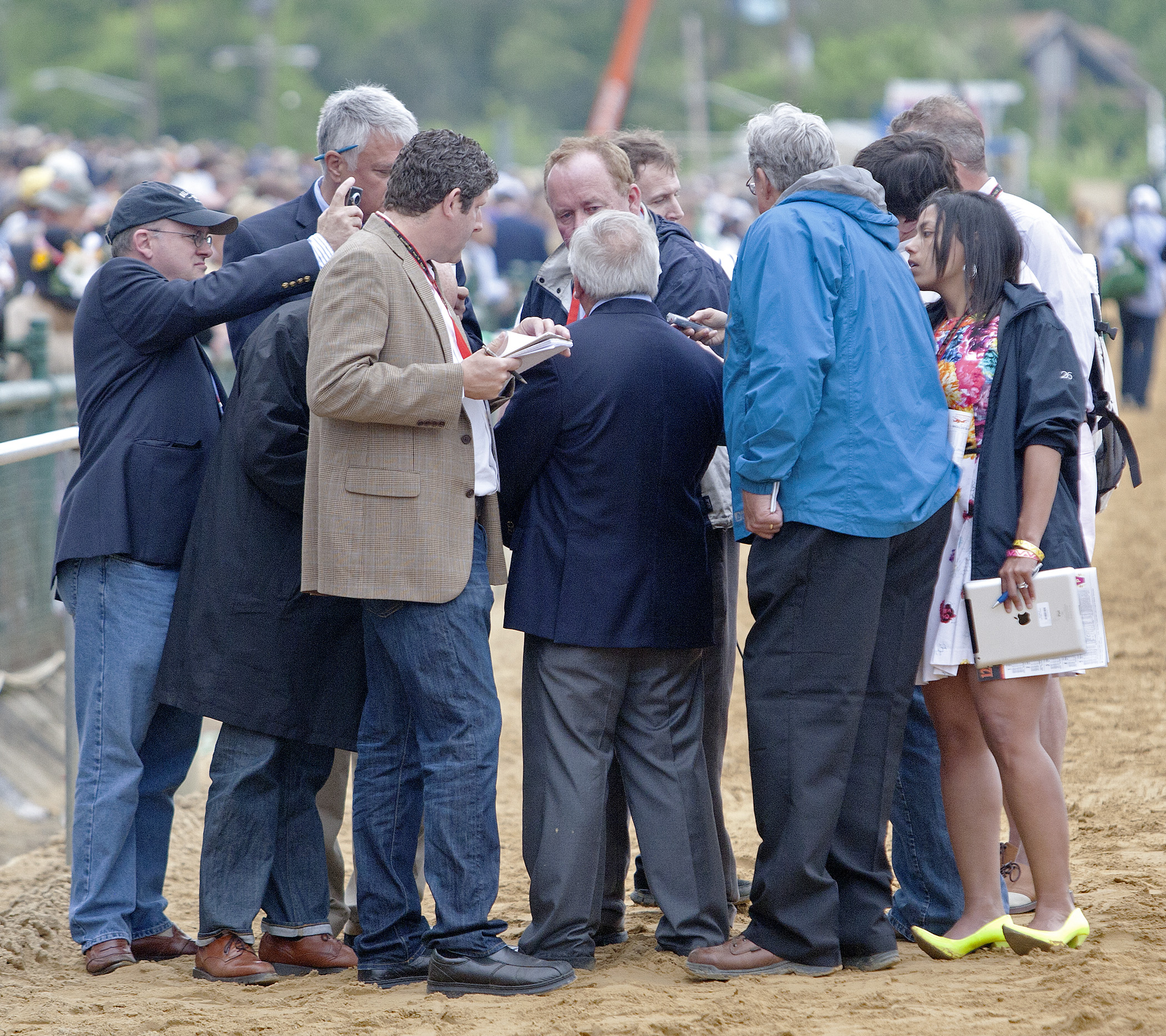 Media and Shug McGaughey