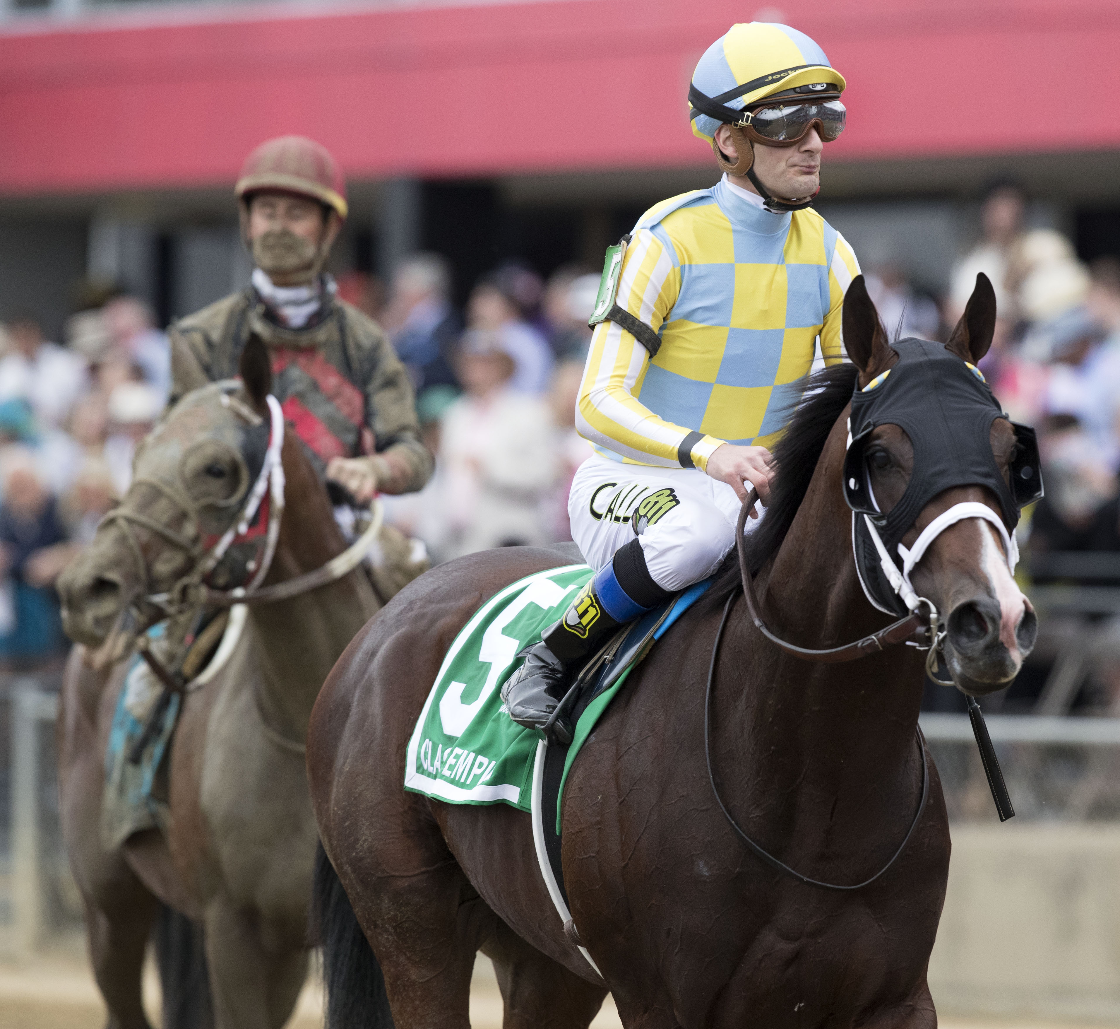 Classic Empire after the Preakness