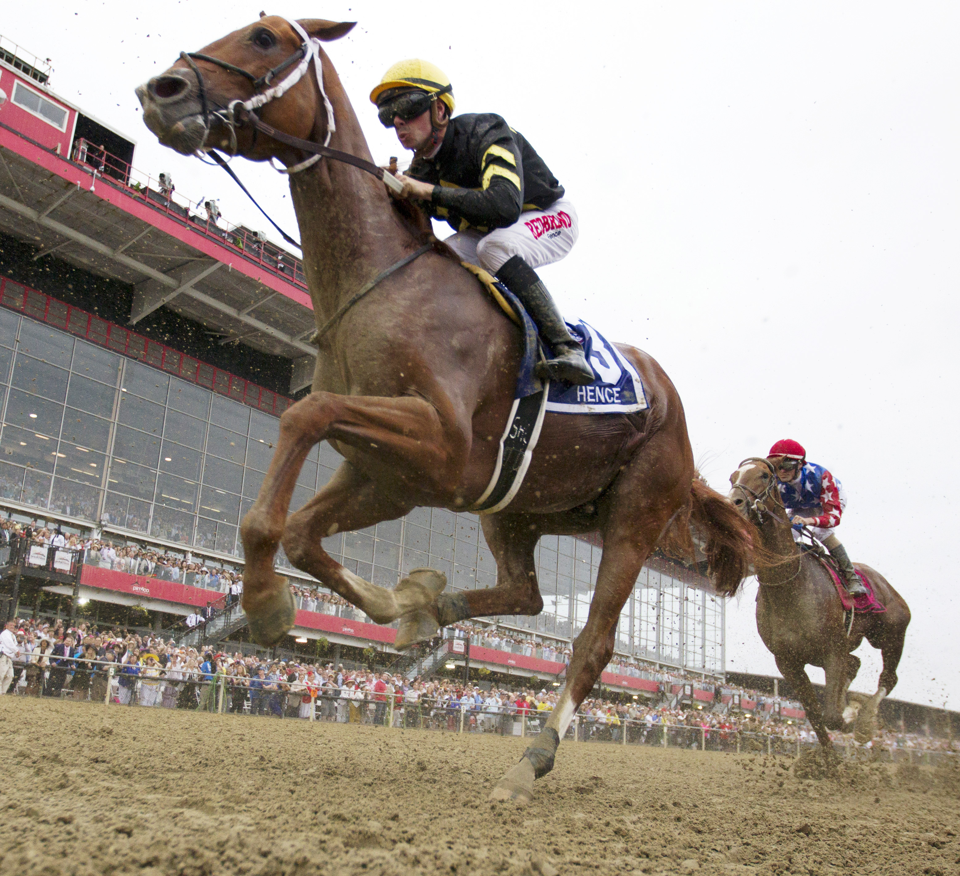 Hence finishes ninth in the Preakness