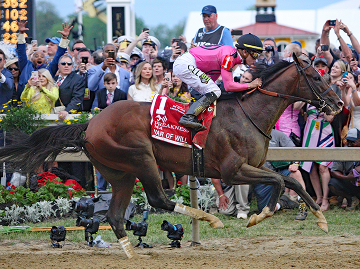 War of Will wins the 2019 Preakness