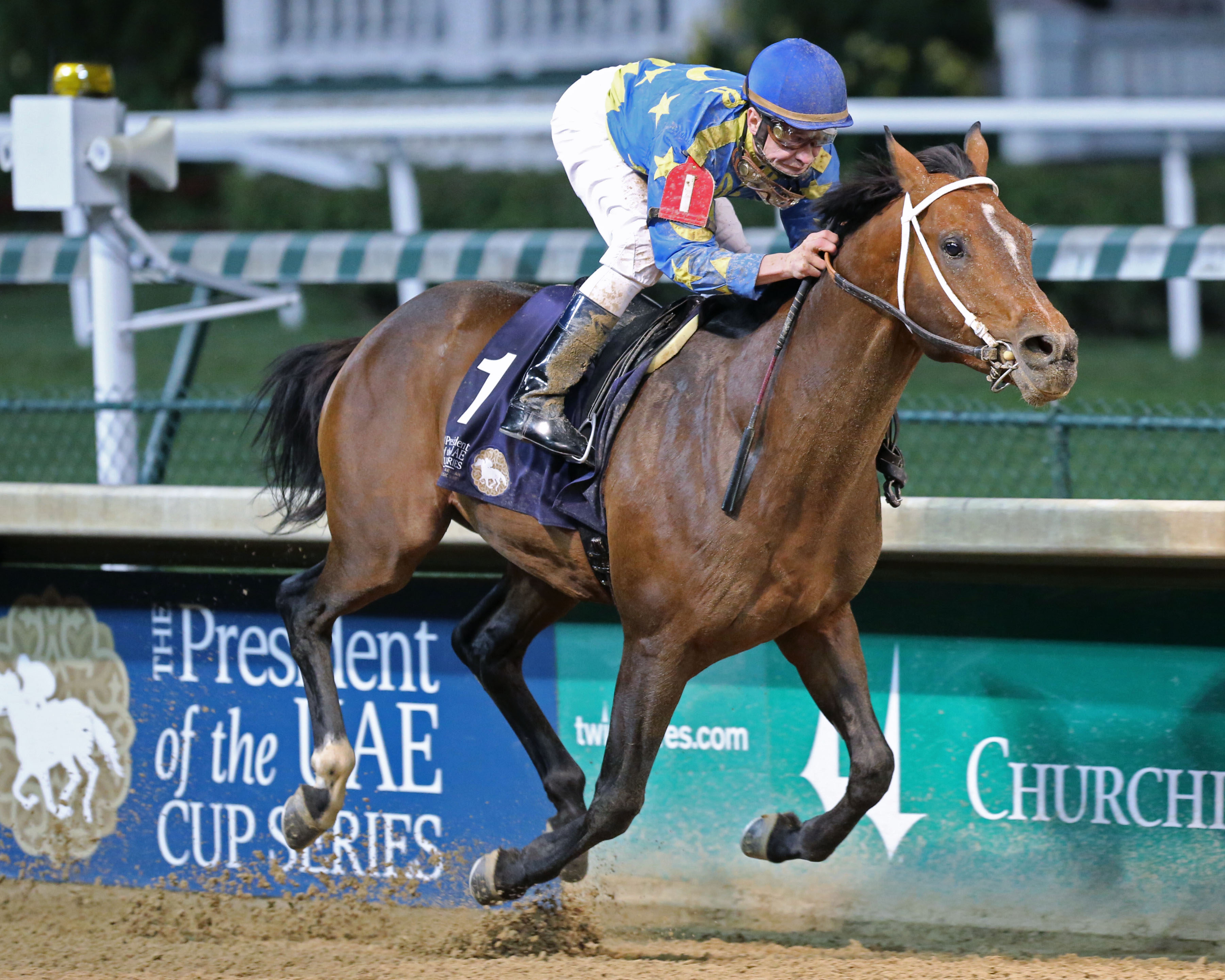 Paddys Day wins the President of the United Arab Emirates Cup