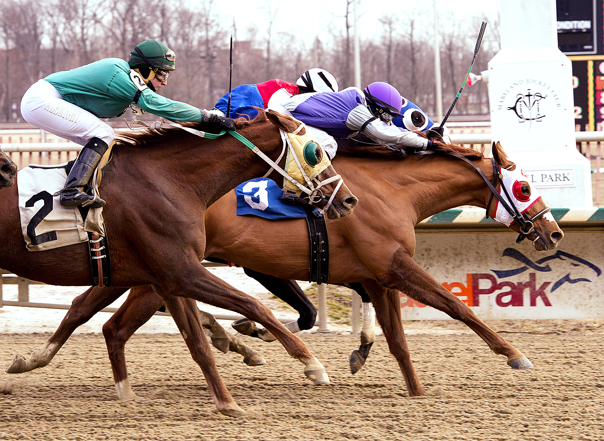 Page McKenney wins the John B. Campbell Handicap