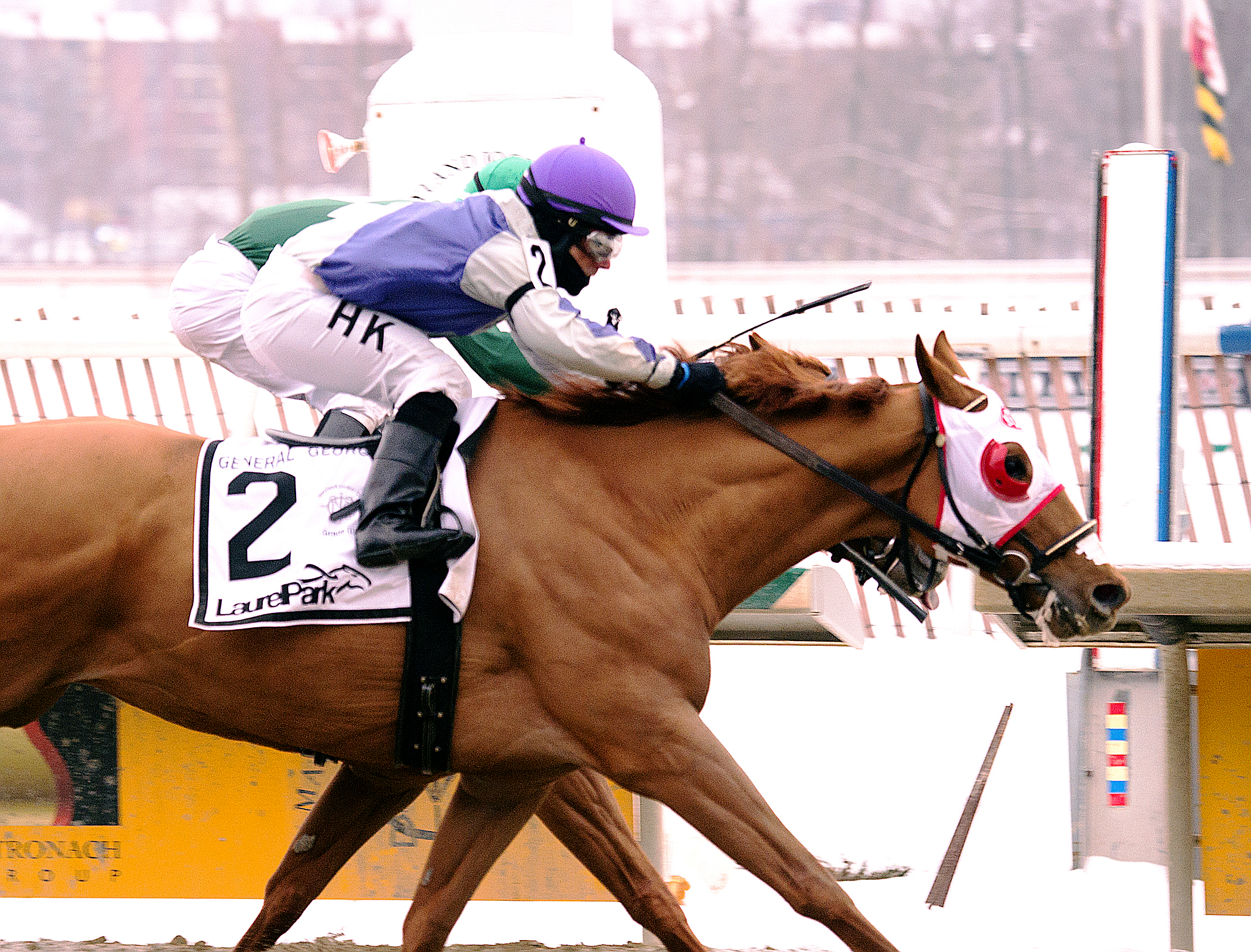 Page McKenney wins the General George