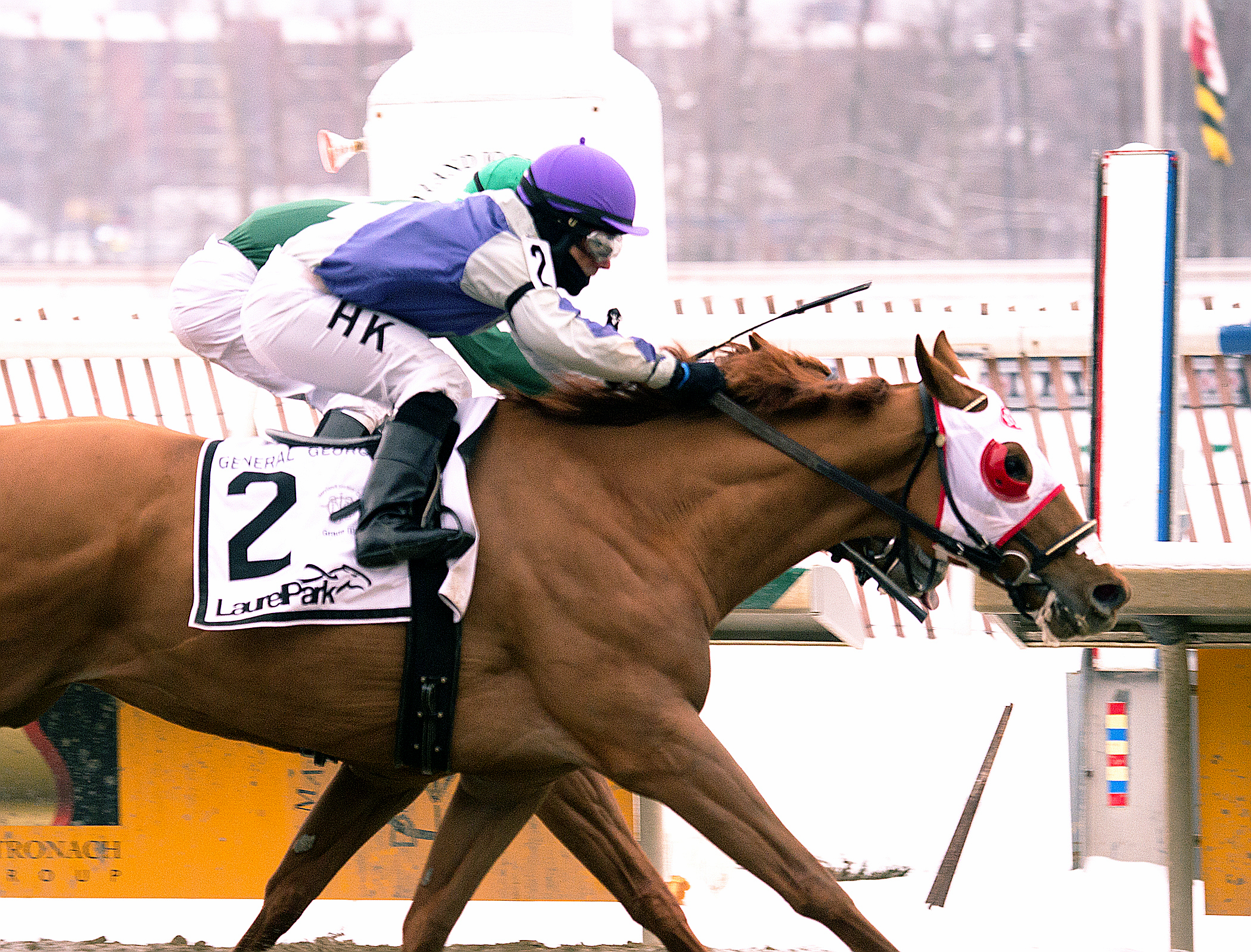 Page McKenney wins the General George