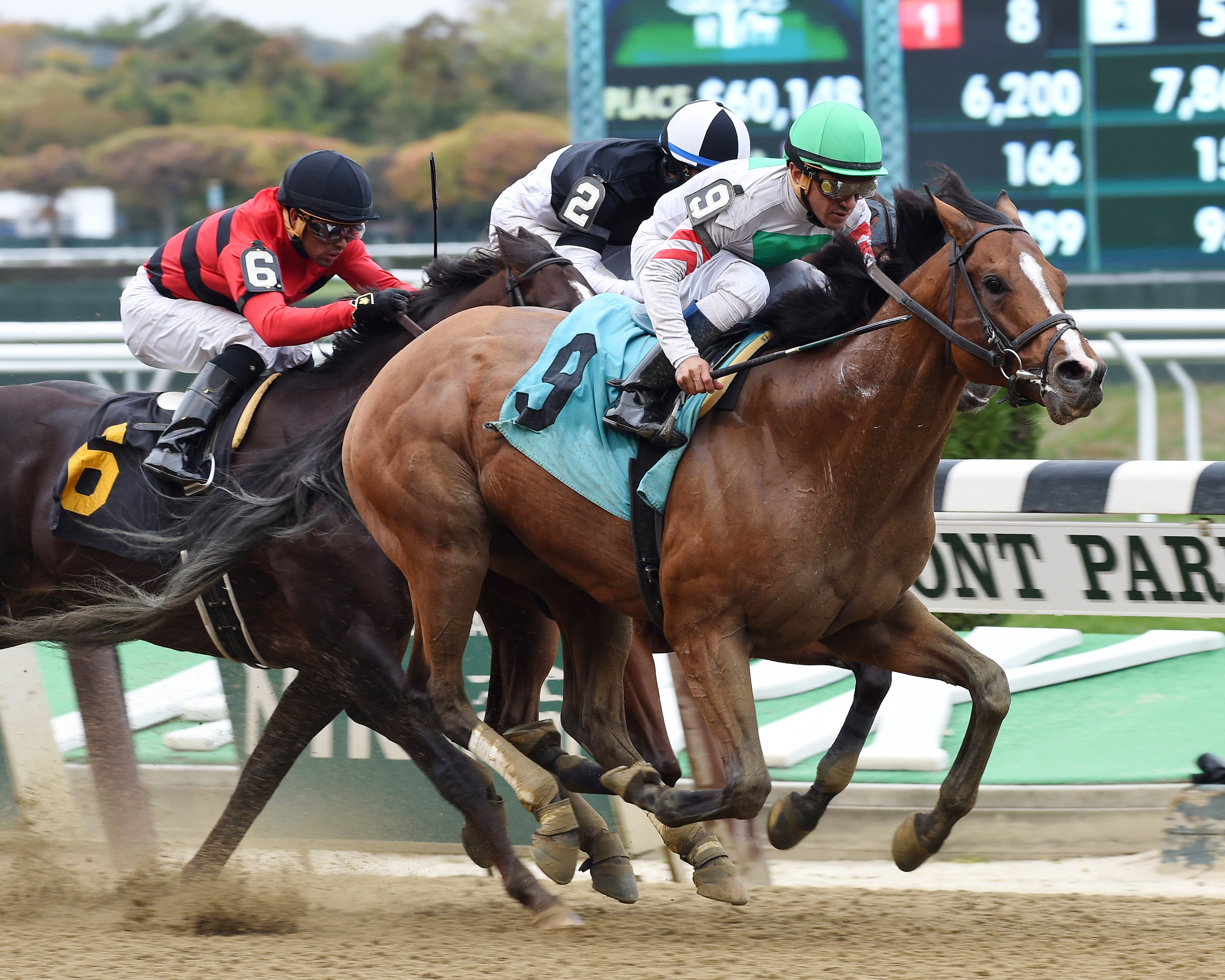 Palace wins the Hudson Handicap