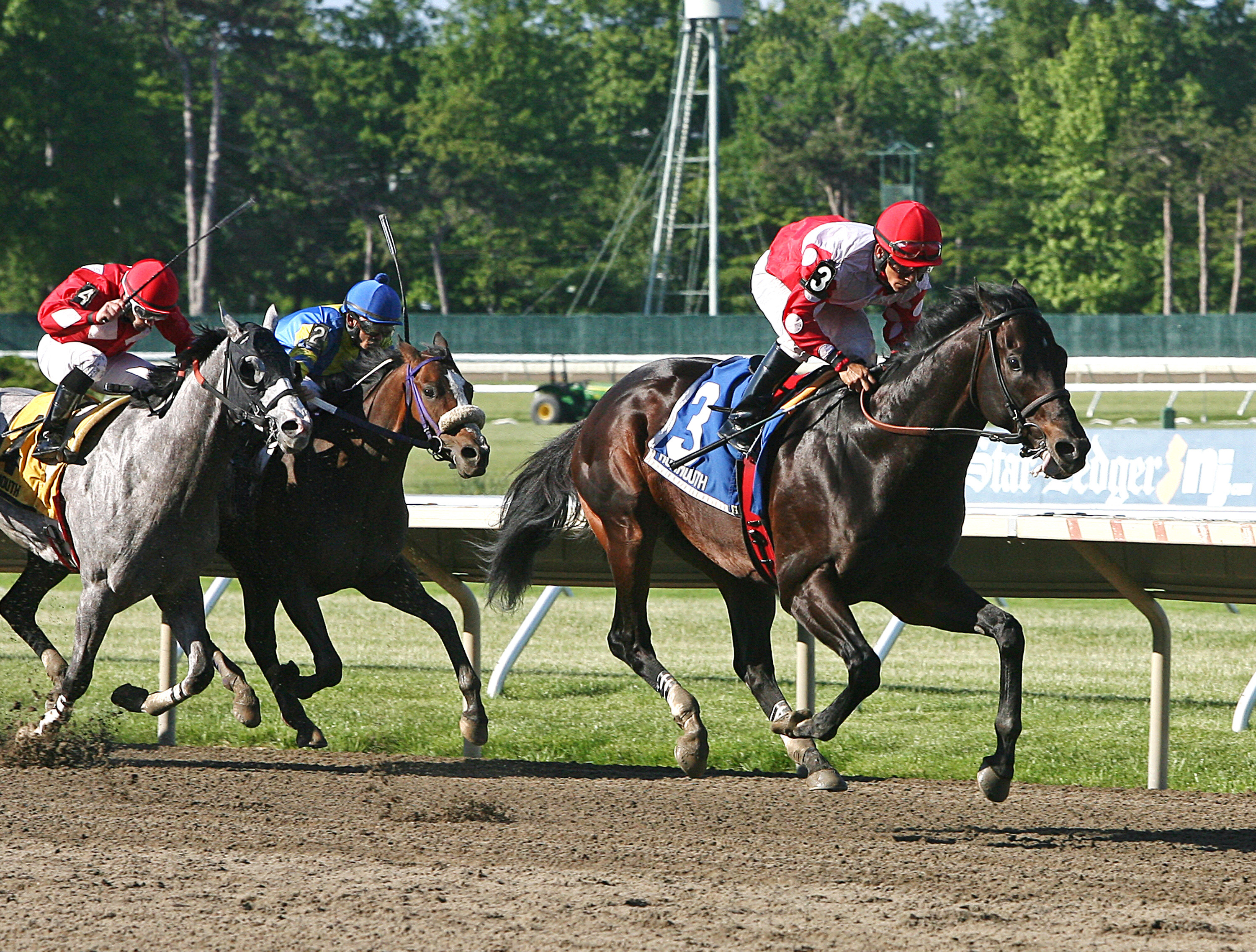 Partyallnightlong wins the John J. Reilly Handicap