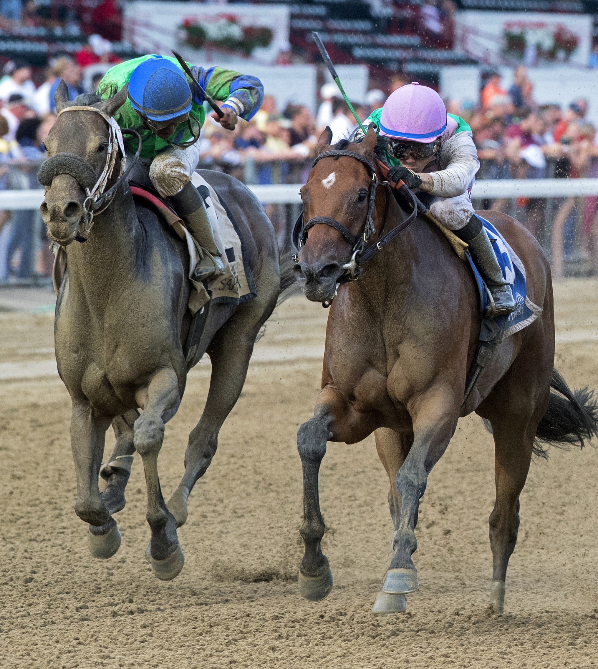 By the Moon finishes second in the 2017 Honorable Miss