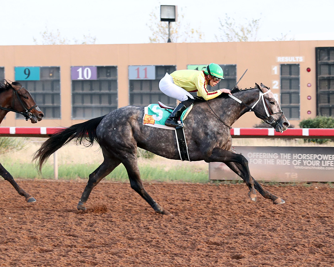 Pauline's Pearl wins the 2021 Zia Park Oaks at Zia Park