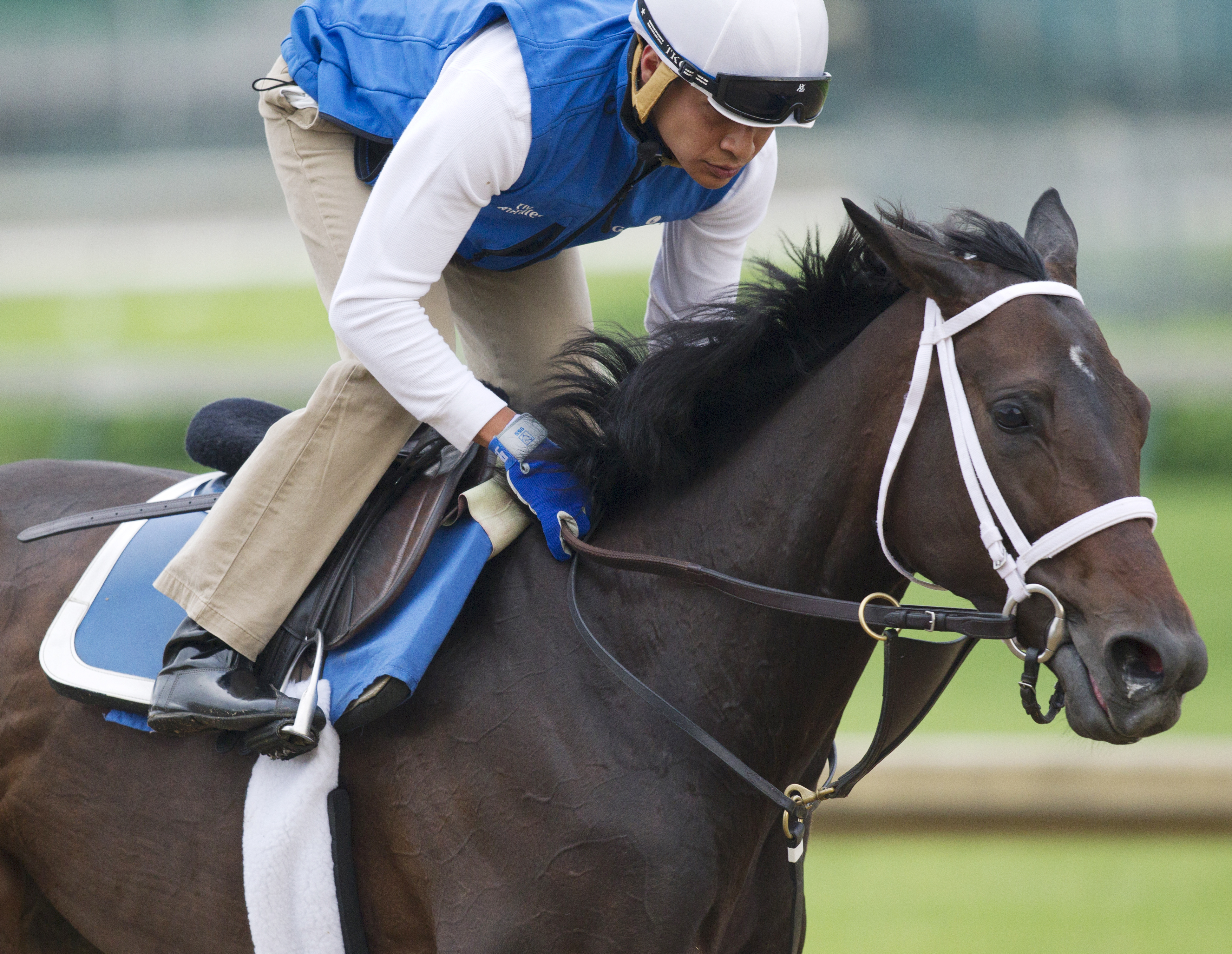 Penwith trains at Churchill Downs on April 28