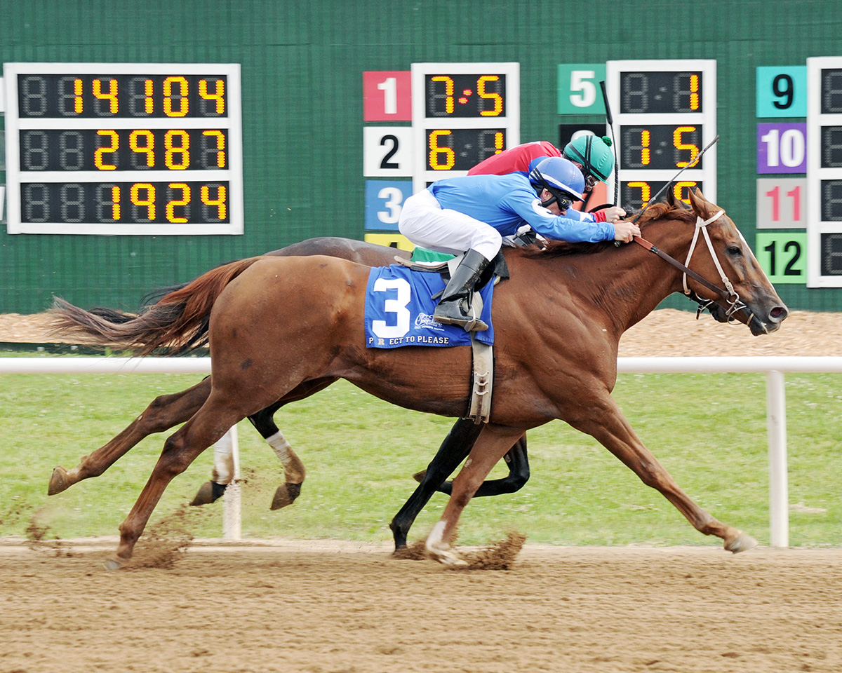 Perfect to Please wins the 2018 Cherokee Nation Classic Cup