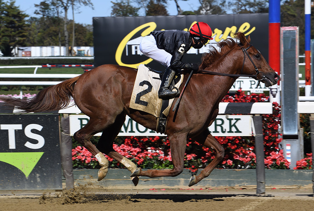 Performer wins an Oct. 17 allowance at Belmont