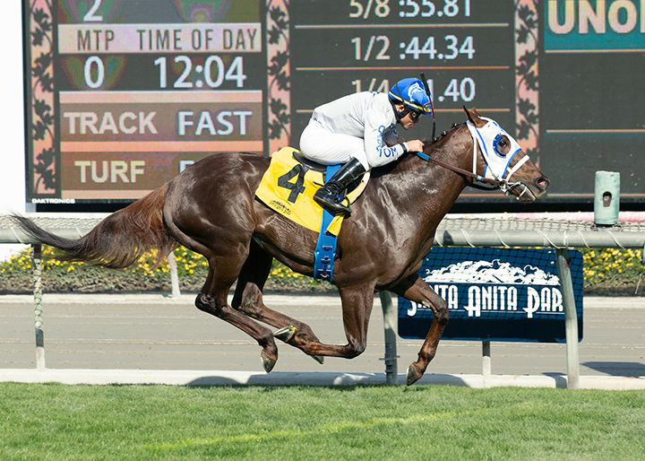 Phast Pharoah wins a Jan. 4 maiden at Santa Anita Park