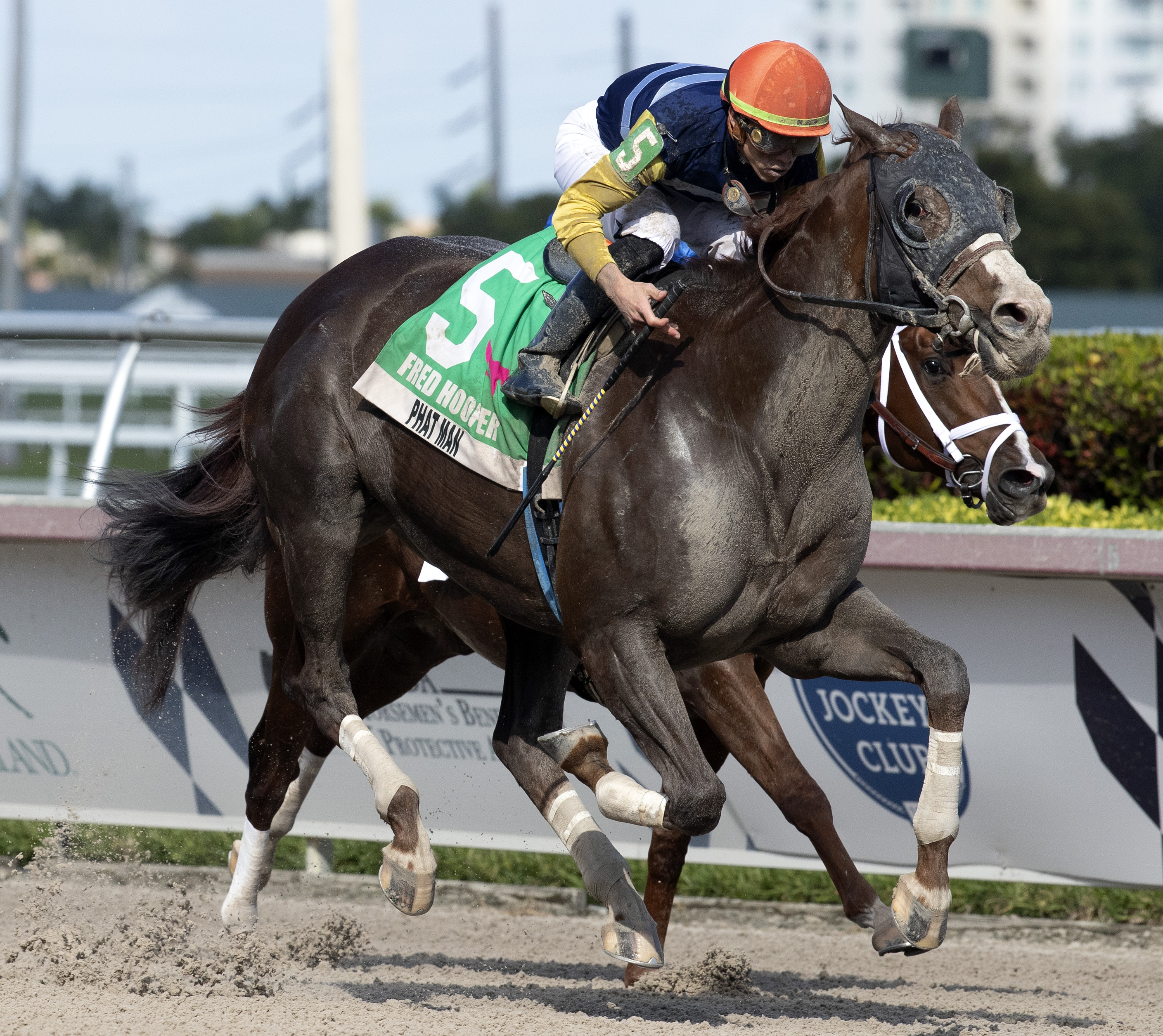 Phat Man wins the Fred Hooper Stakes.1-25-2020