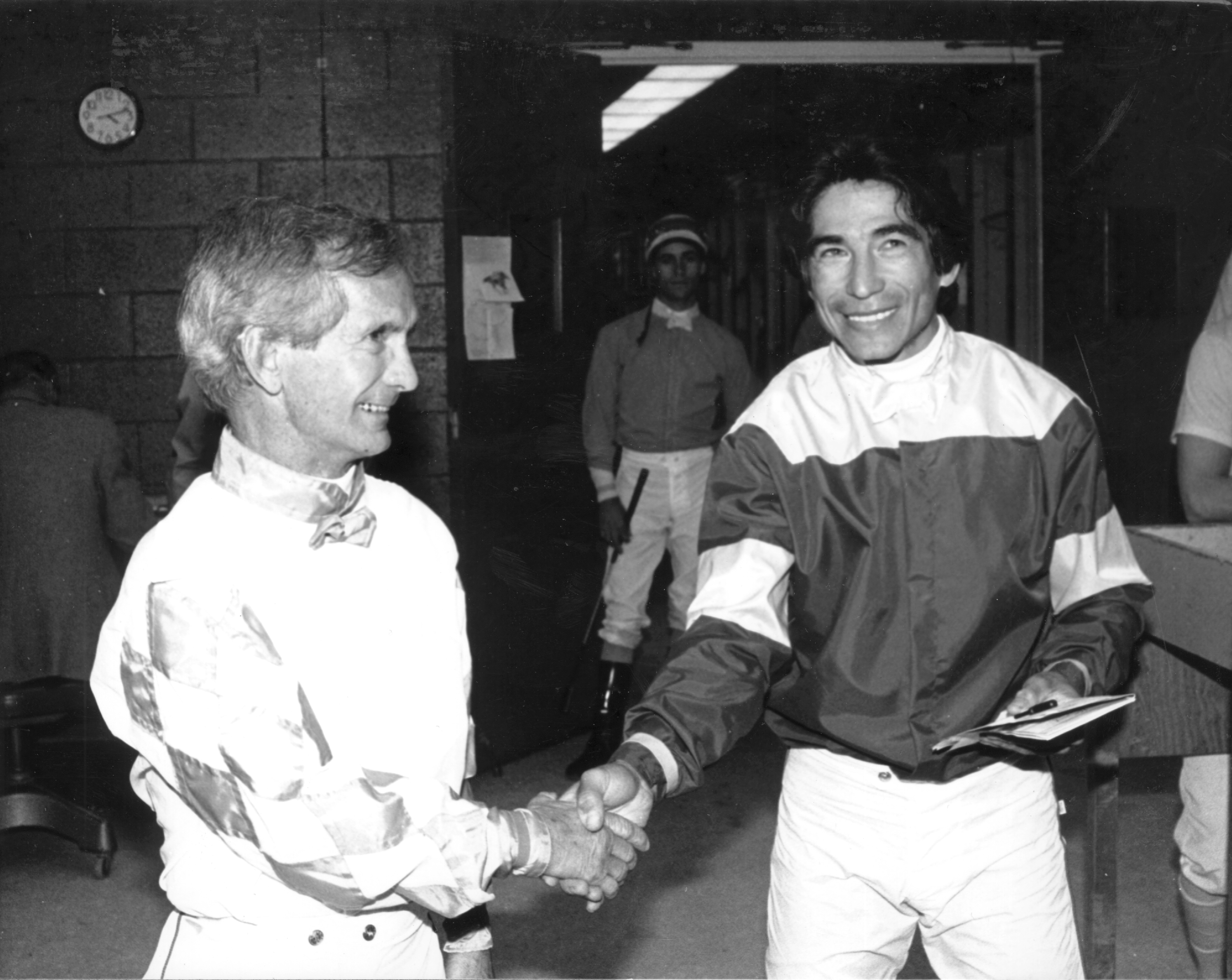 Bill Shoemaker and Laffit Pincay Jr.