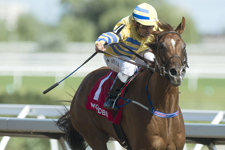 Pink Lloyd wins the 2019 Vigil Stakes at Woodbine