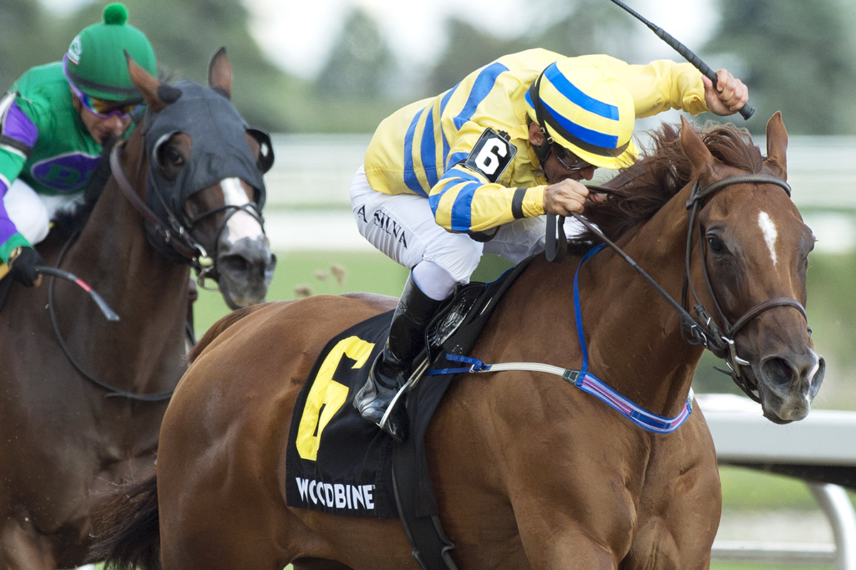 Pink Lloyd wins the Vigil Stakes