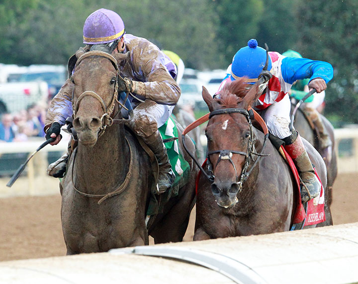 Plus Que Parfait wins an Oct. 7 maiden race
