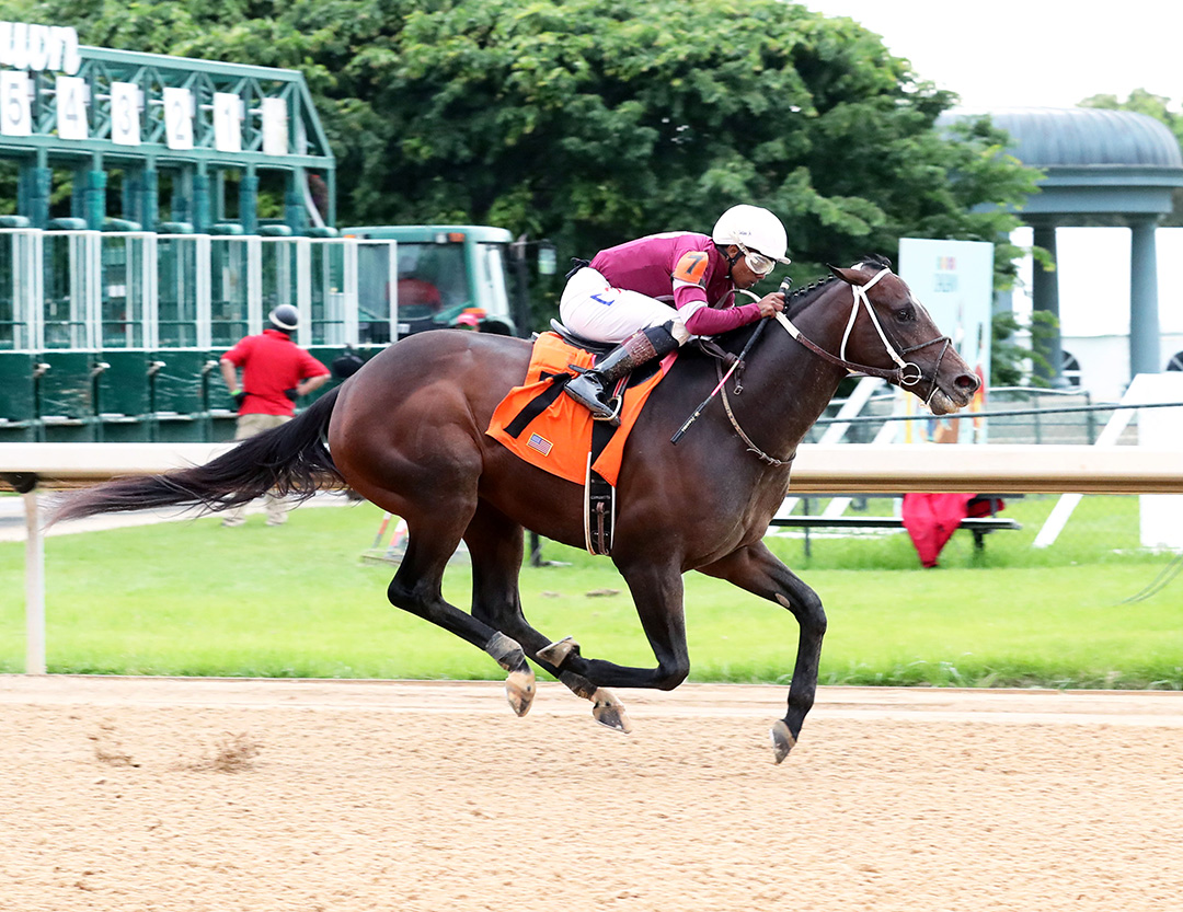 Pneumatic wins an April 11 allowance at Oaklawn Park