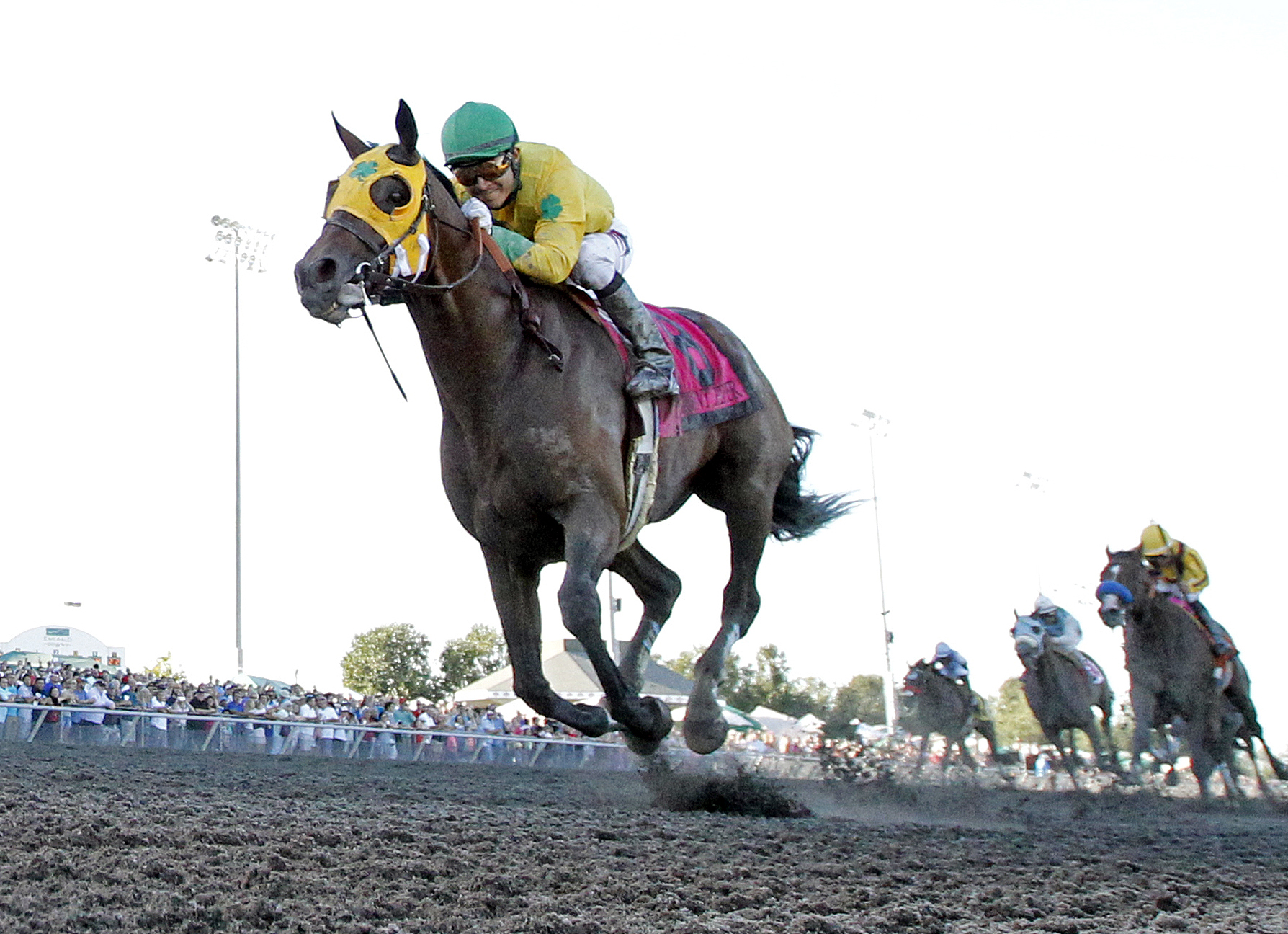 Point Piper wins the Longacres Mile