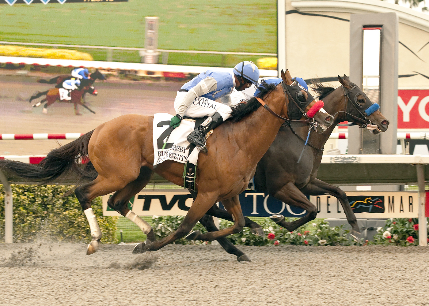 Goldencents, Points Offthebench, Bing Crosby Stakes