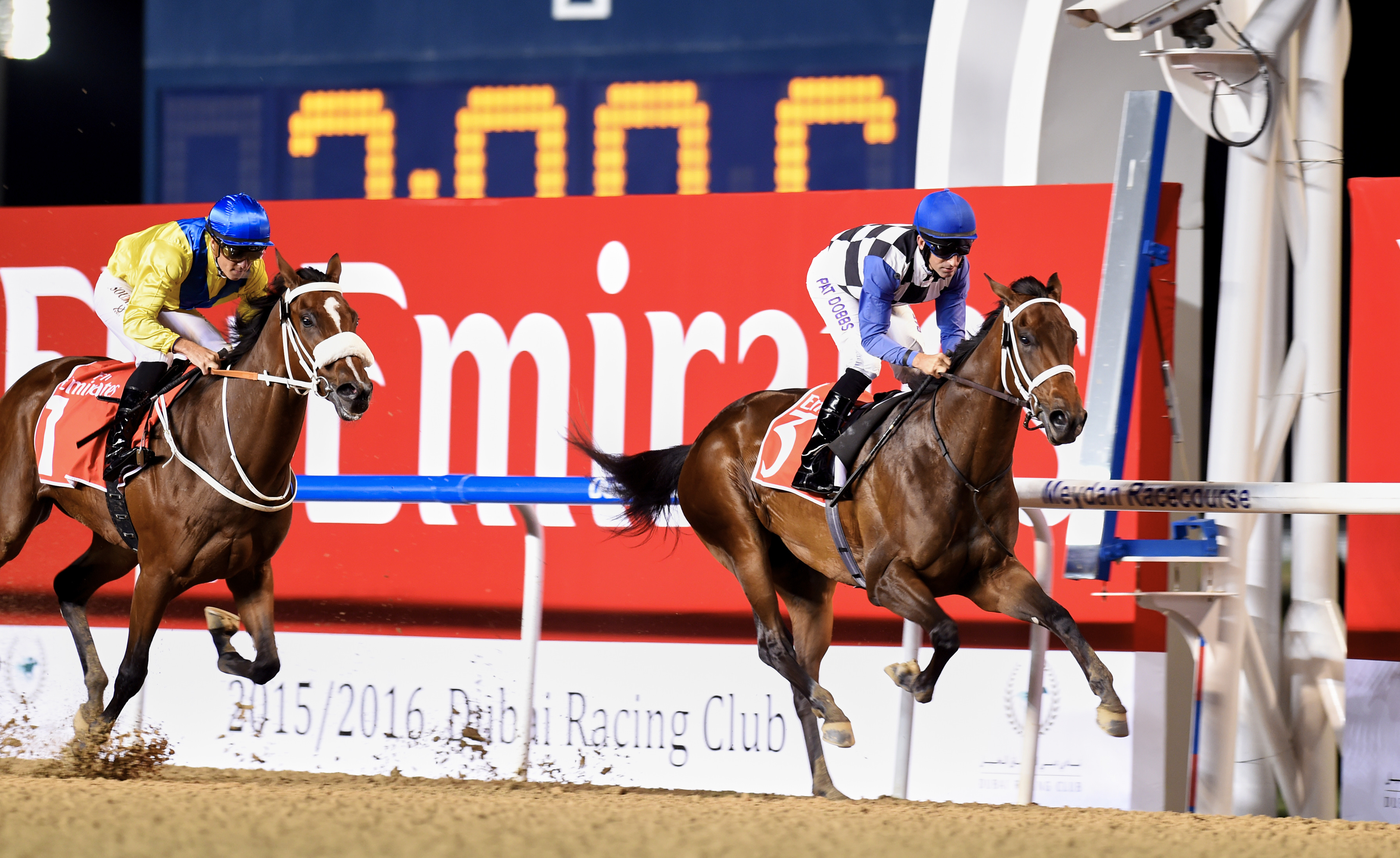 Polar River wins the UAE Oaks