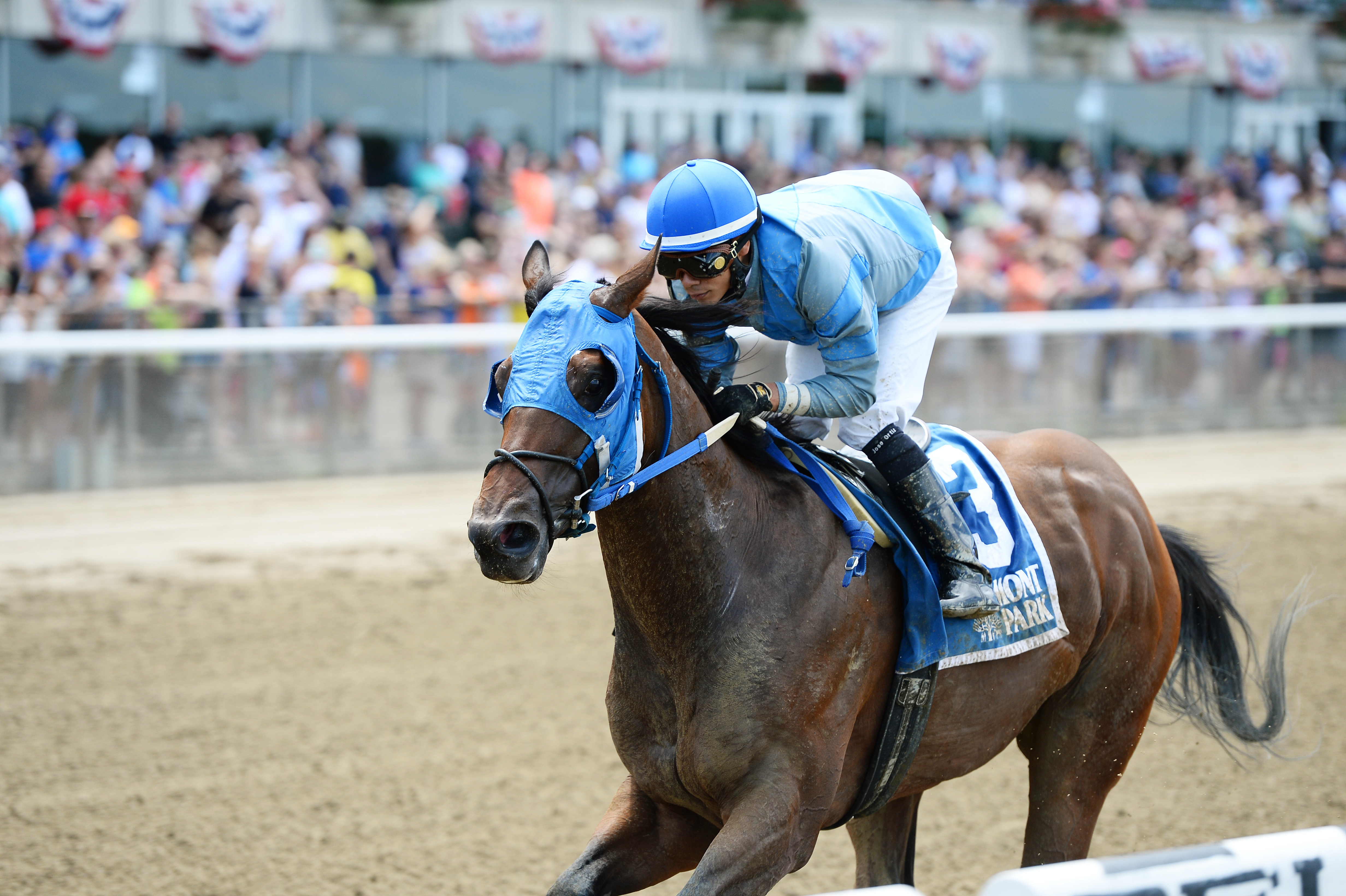 Possessed wins the Spectacular Bid Stakes