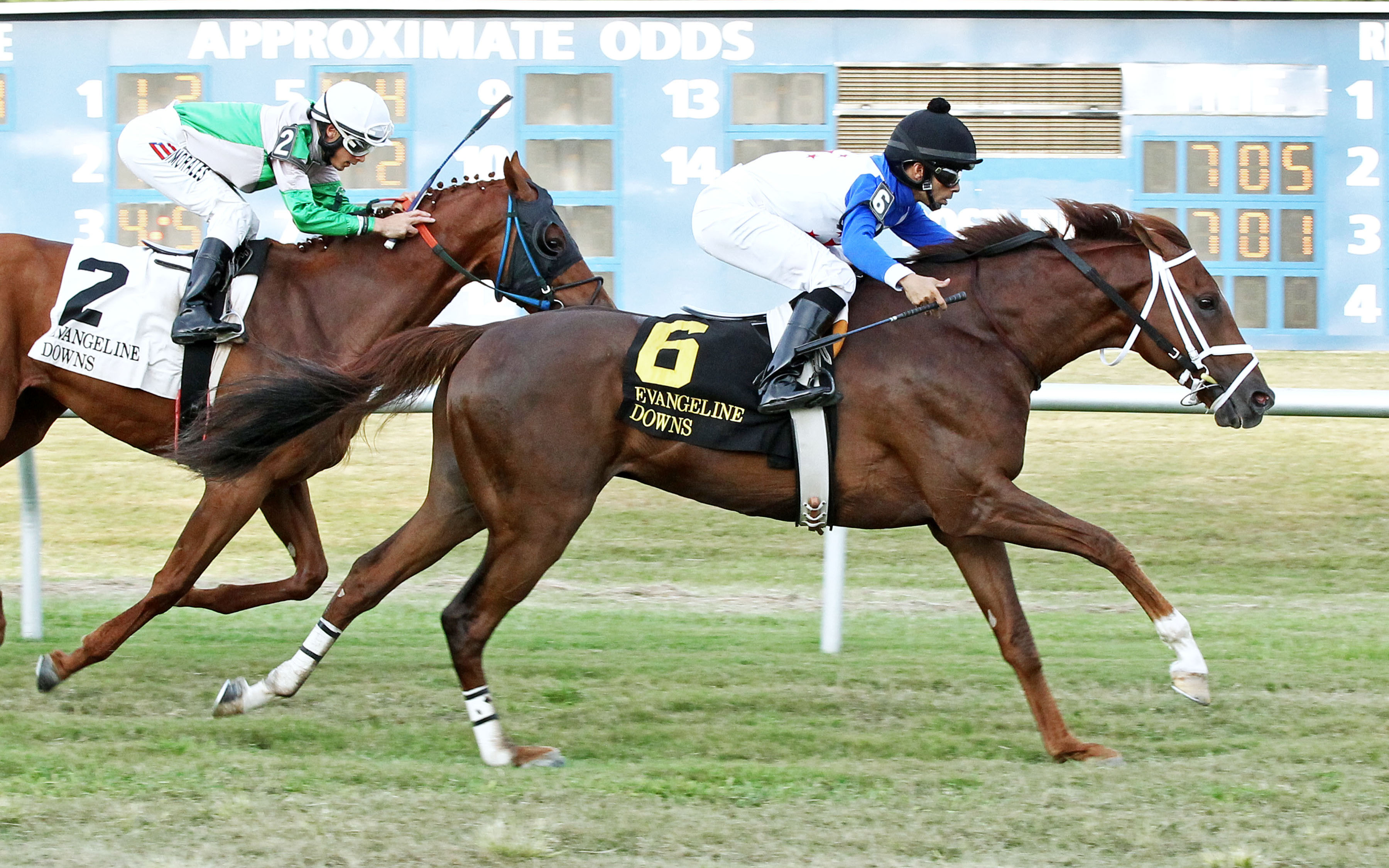 Potomac River wins the 2015 Sunset Stakes