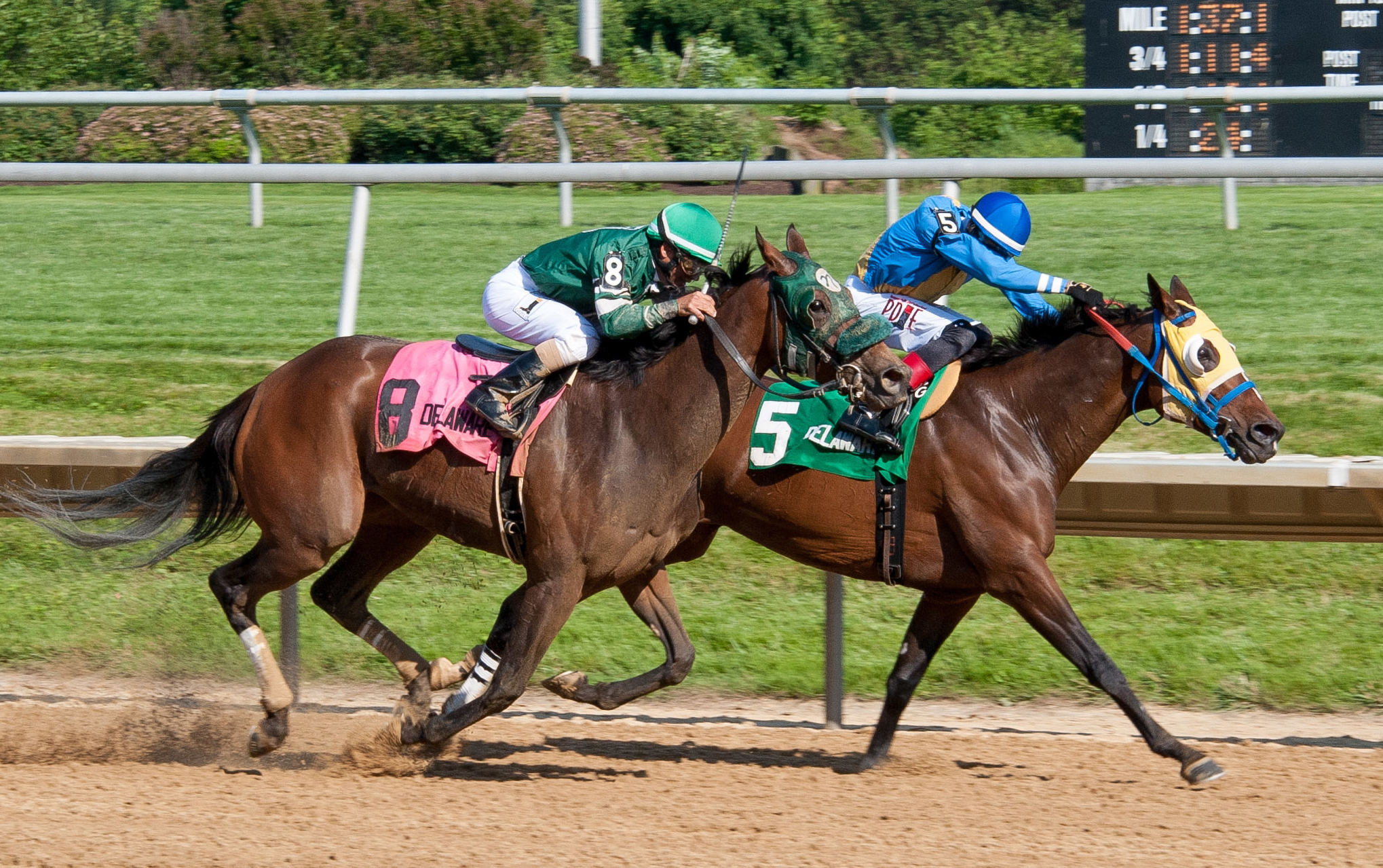 Power of Snunner wins the Obeah Stakes