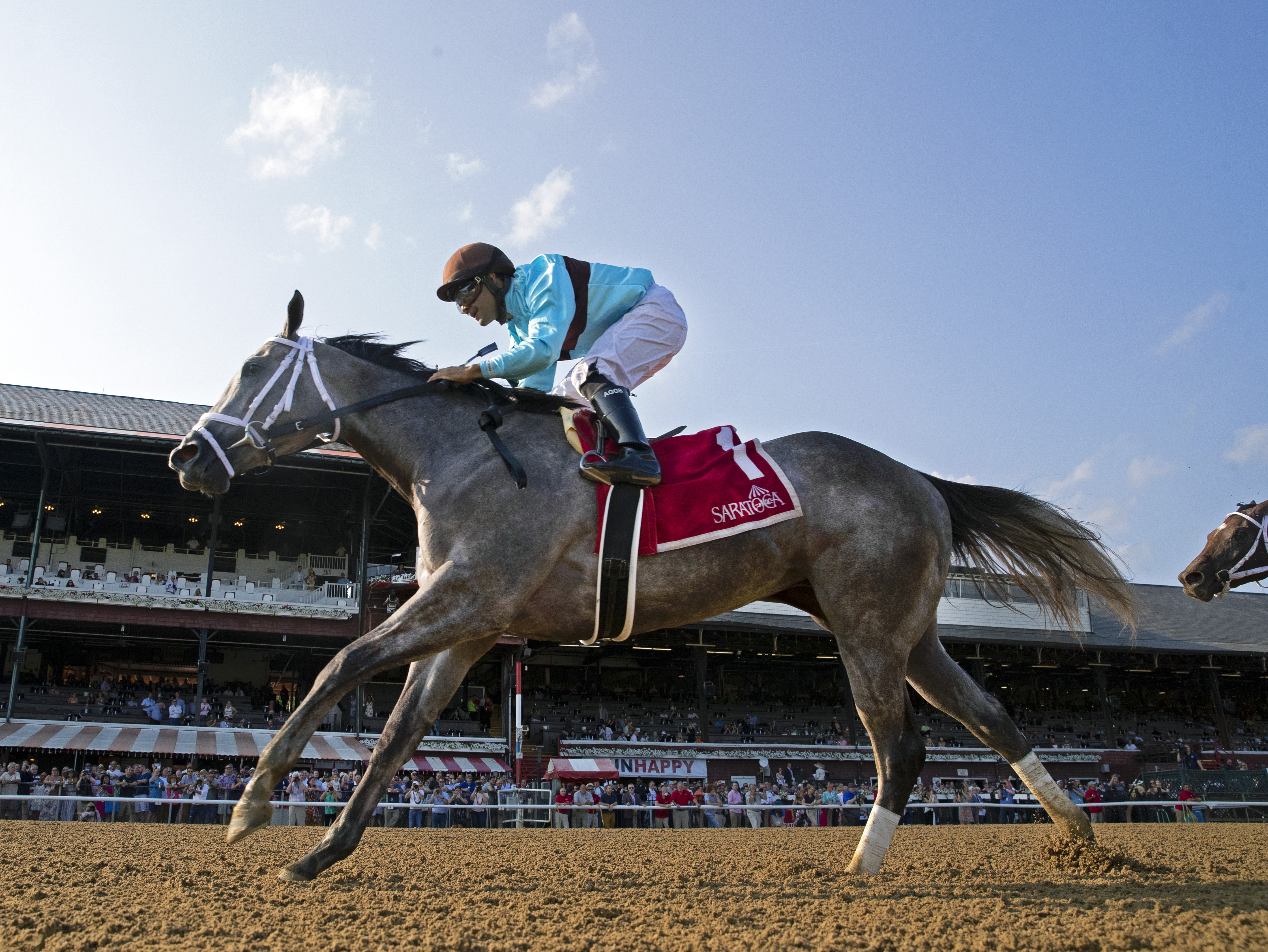 Pretty Birdie wins the Schuylerville.7-15-21