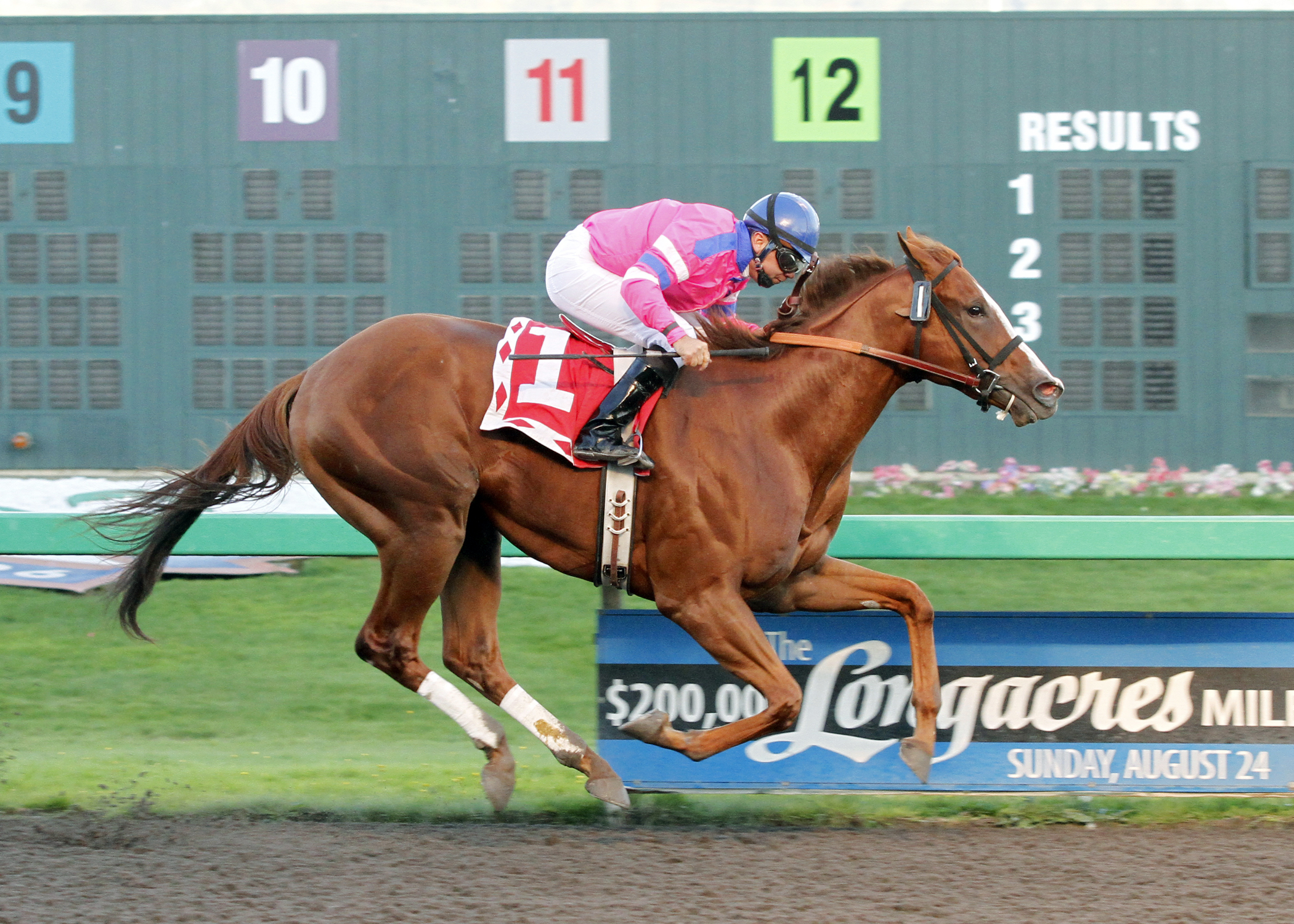 Prime Engine wins the Gottstein Futurity