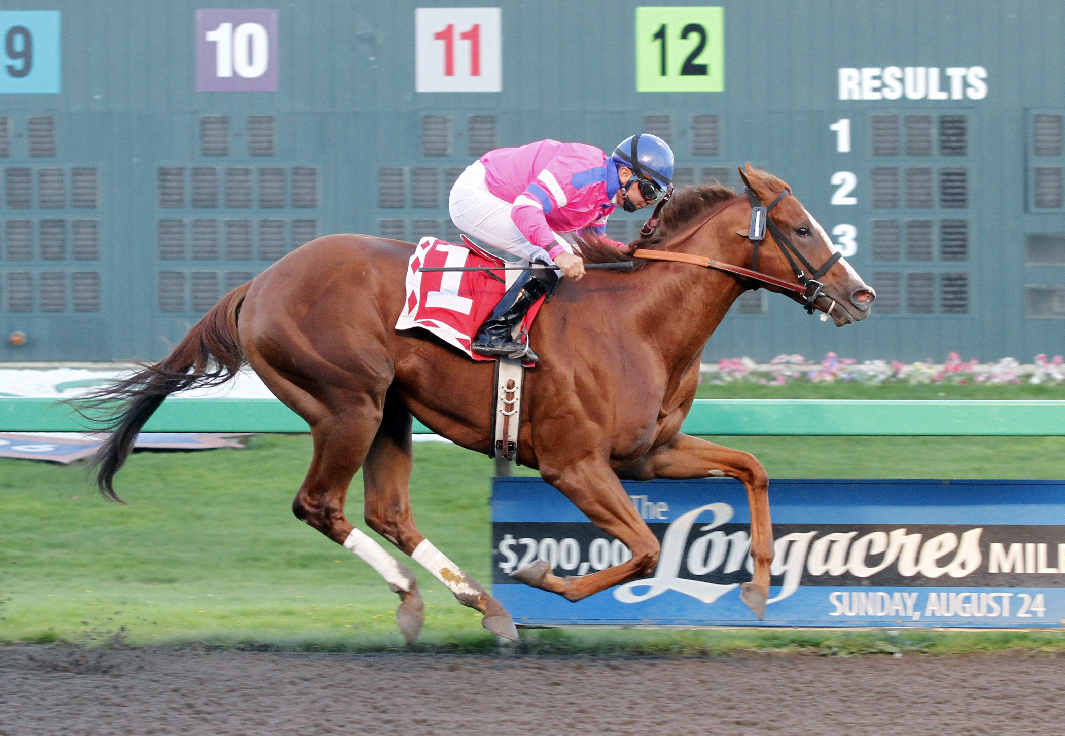 Prime Engine wins the Gottstein Futurity