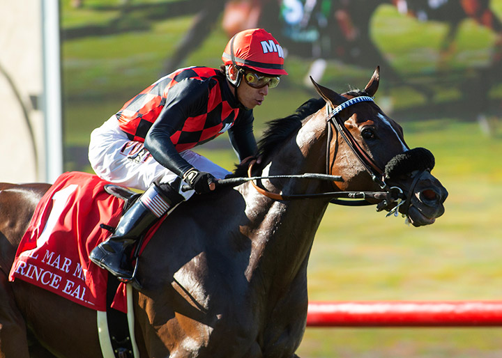 Prince Earl wins the 2019 Del Mar Mile at Del Mar