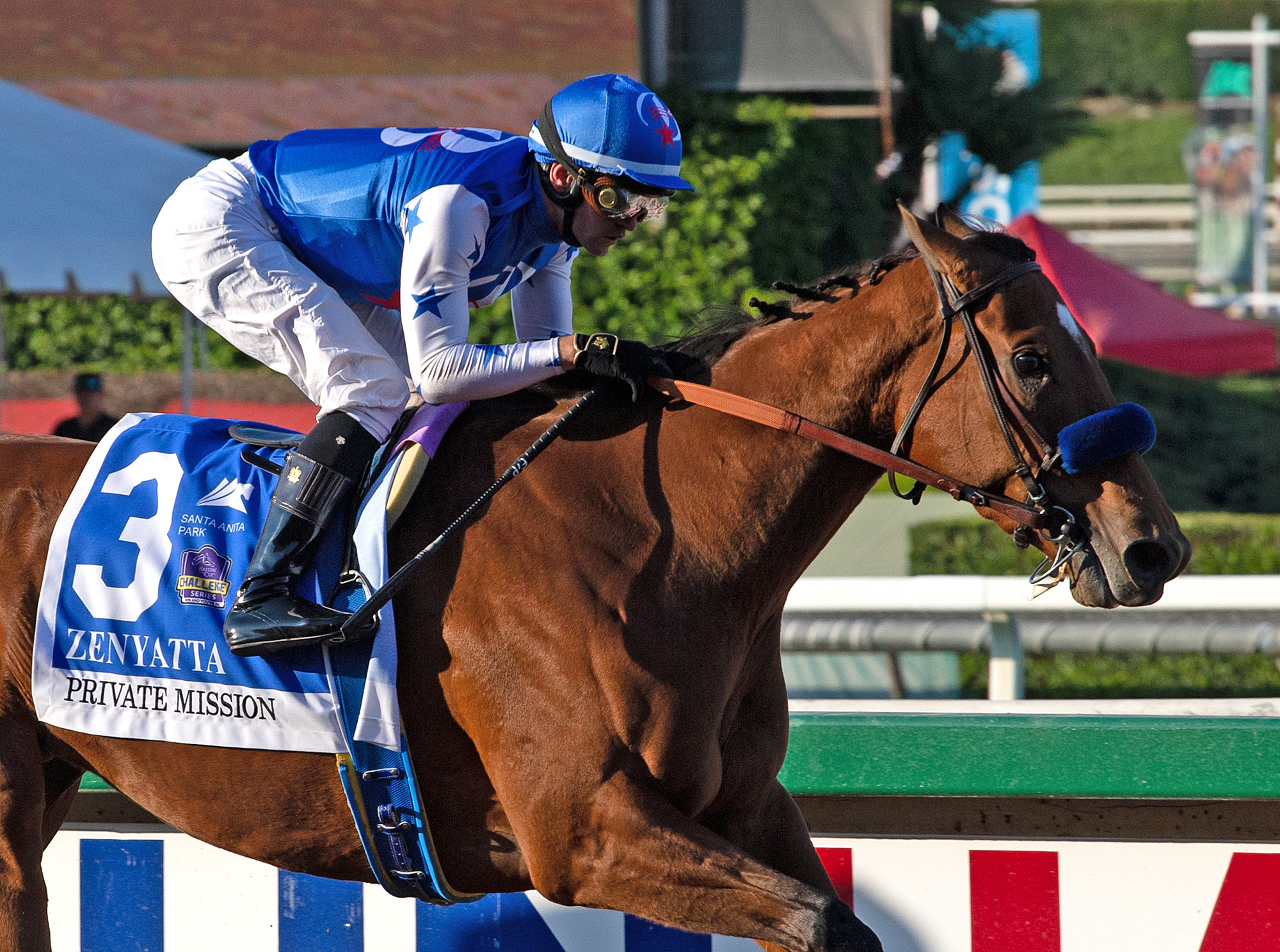Private Mission wins Zenyatta Stakes 10-3-2021