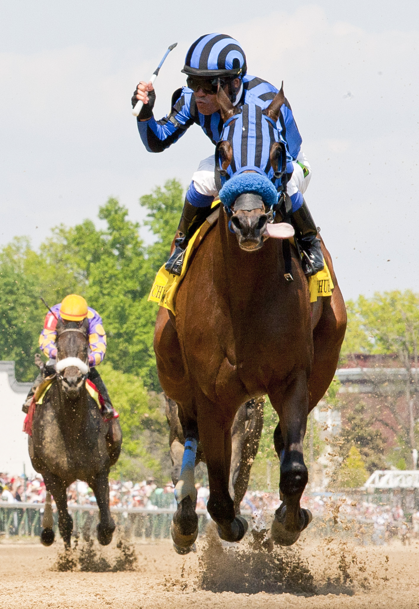 Private Zone wins the Churchill Downs Stakes