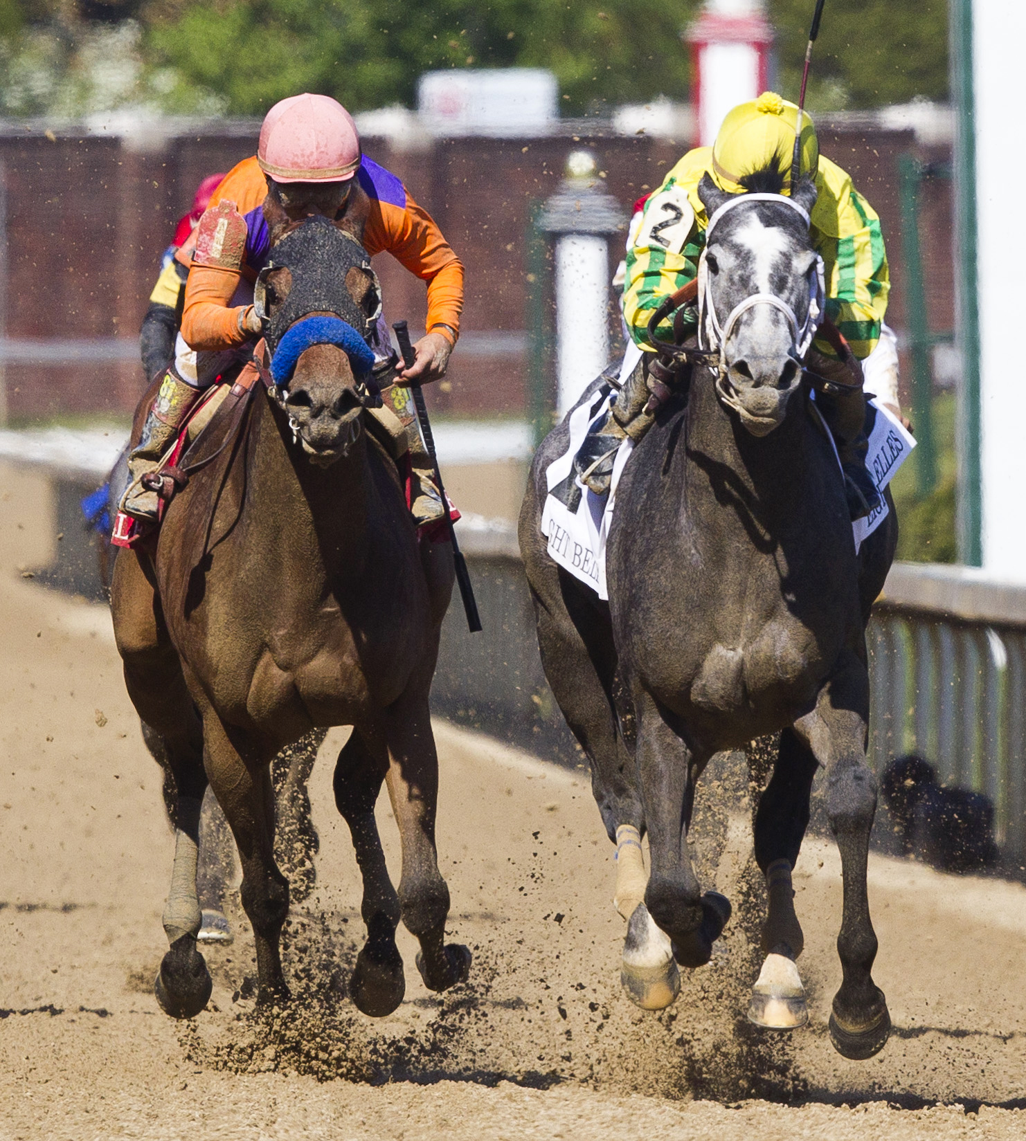 Promise Me Silver wins the Eight Belles