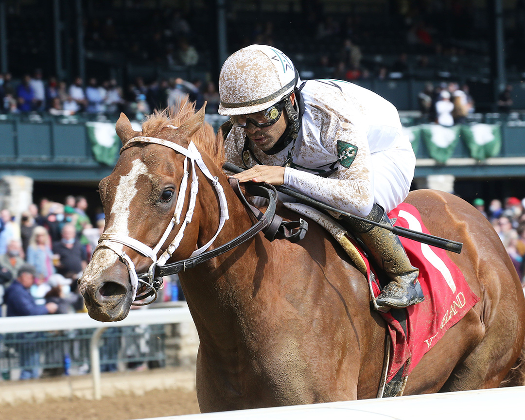 Promise Keeper wins an April 8 allowance at Keeneland