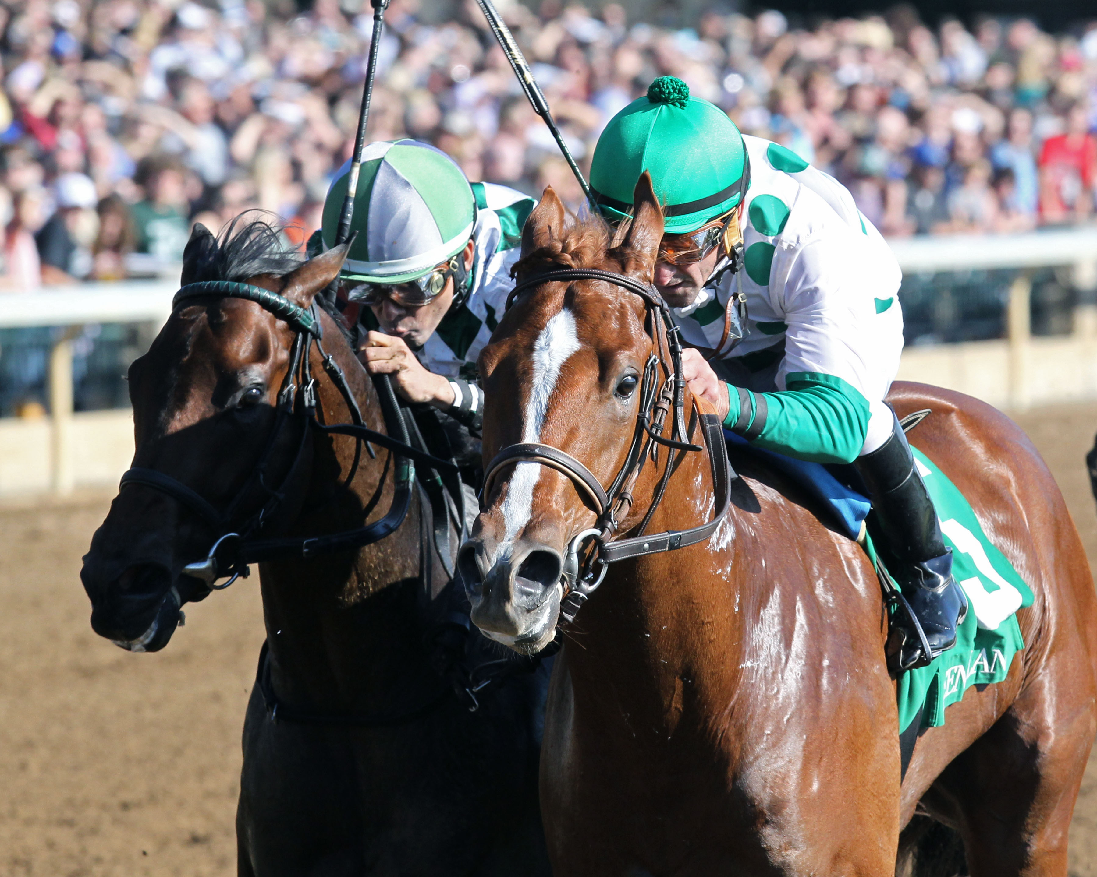 Promises Fulfilled wins an Oct. 13 allowance race